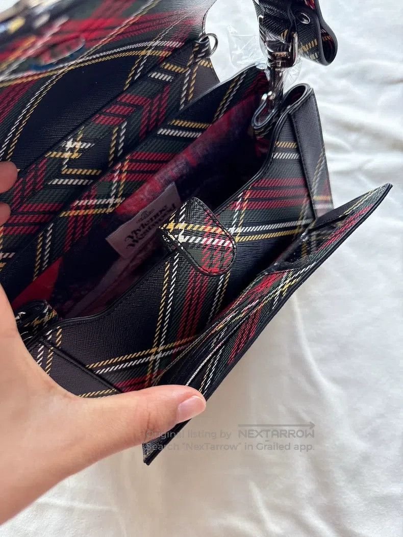 Vivienne Westwood Vivienne Westwood size os Large Checkered Baguette Underarm Size ONE SIZE - 8 Thumbnail