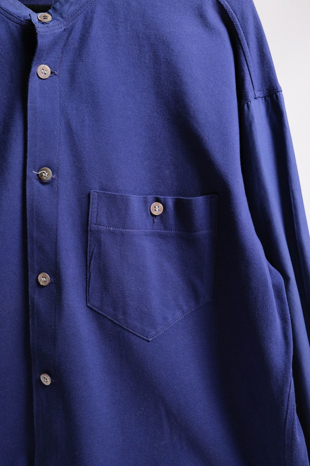 Issey Miyake Issey Miyake Stand Collar Shirt Size US M / EU 48-50 / 2 - 4 Thumbnail