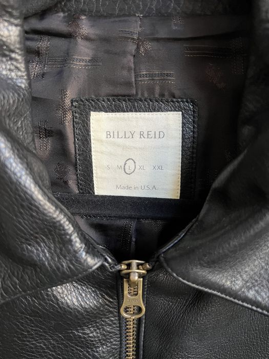 Billy Reid Billy Reid Leather Jacket Blouson Large | Grailed