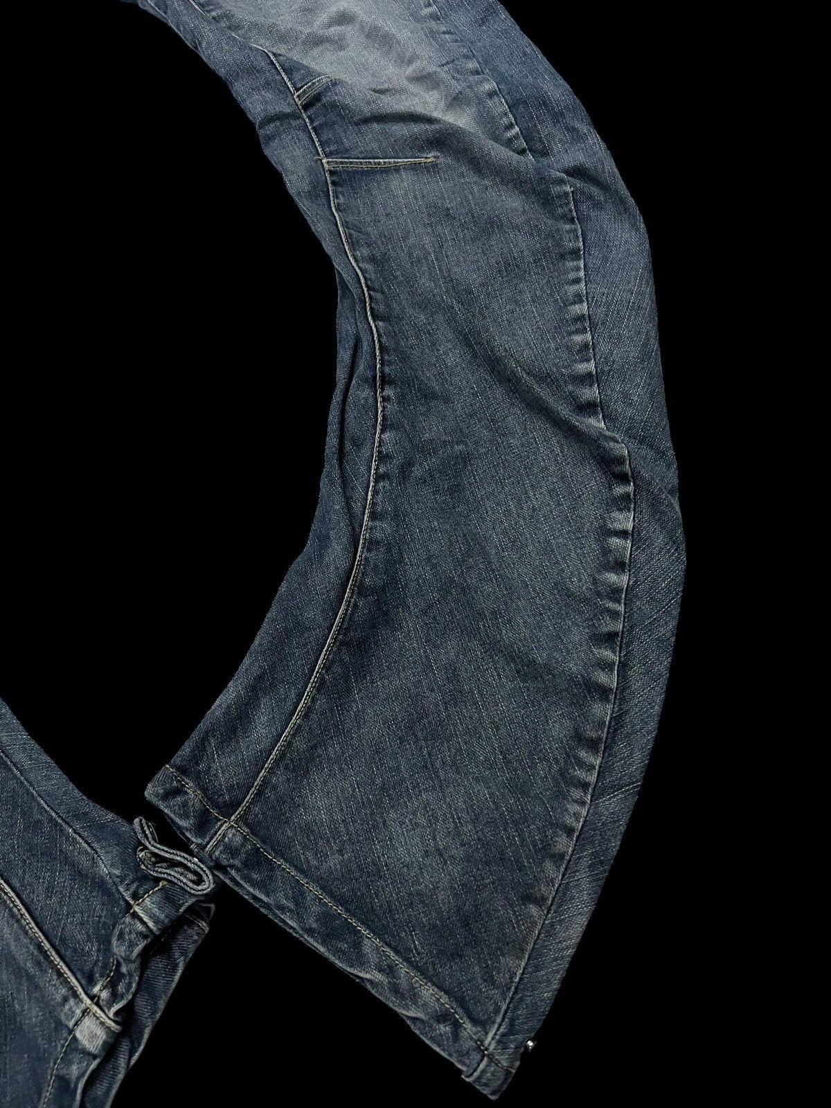 If Six Was Nine × PPFM × Seditionaries 🌈Insane Pocket PPFM Curved Multipocket Punk Jean Size US 35 - 5 Thumbnail