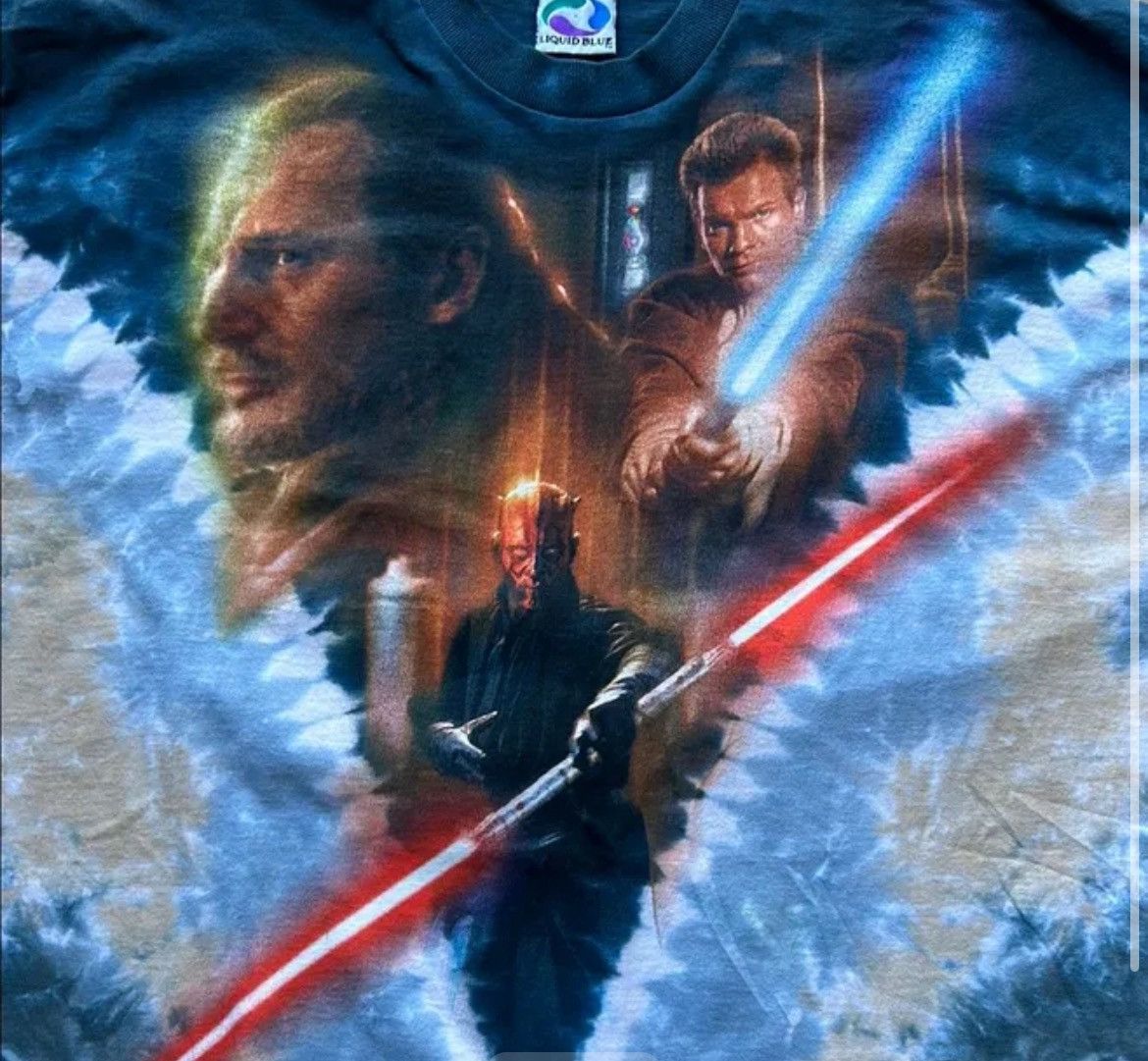 Liquid Blue Vintage 90s Star Wars Liquid Blue Darth Maul AOP XXL Size US XXL / EU 58 / 5 - 1 Thumbnail