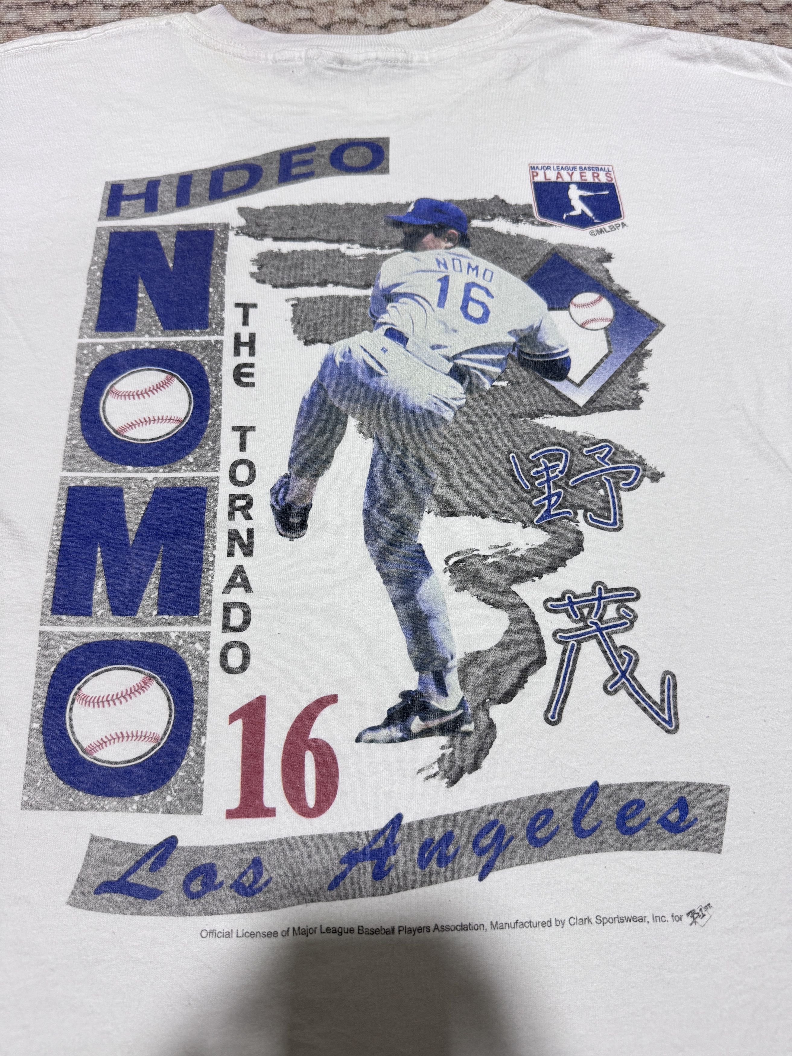 MLB × Salem Sportswear × Vintage 90s MLB LA Dodgers Hideo Nomo The