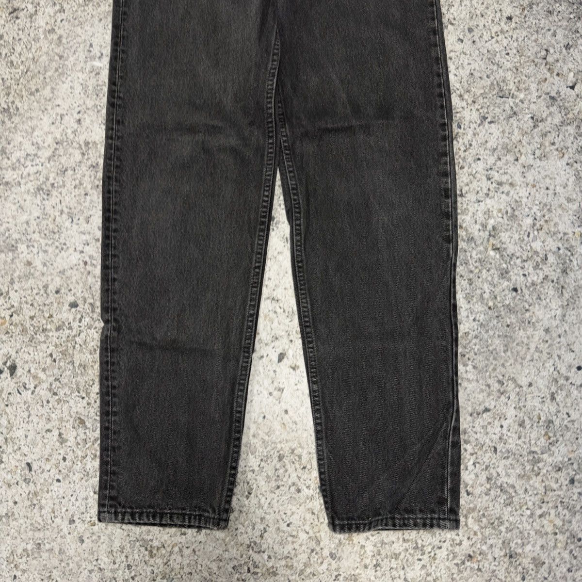 Levi's 90s Levi’s 550 Faded Black Denim ERD Grunge CDG Size US 31 - 9 Thumbnail