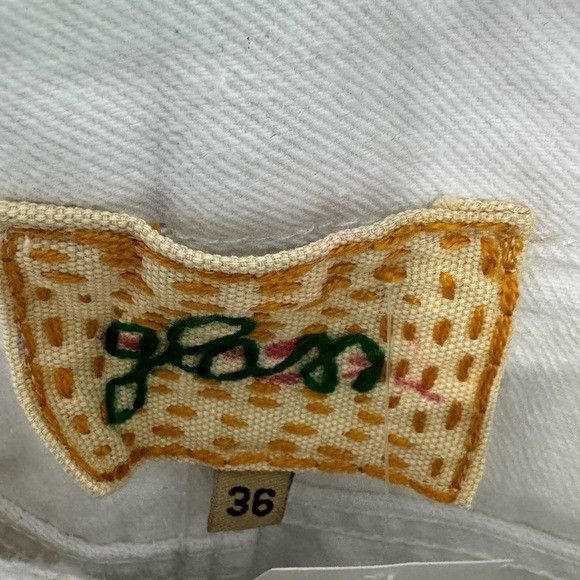 Glass Cypress Glass Cypress Painted White Jeans Men’s Size 36 Size US 36 / EU 52 - 4 Thumbnail