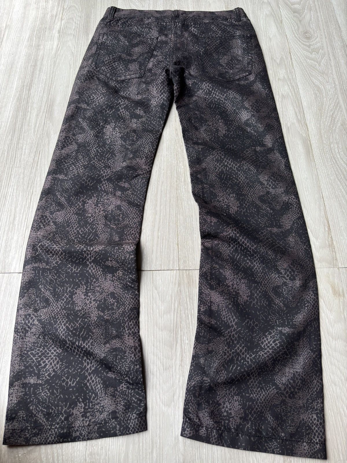 Japanese Brand LOWBOX lace up flare pants Size US 28 / EU 44 - 5 Thumbnail