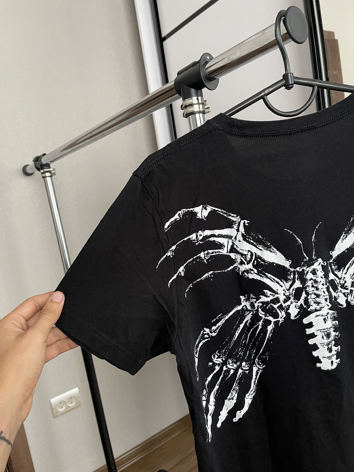 AWGE Playboi Carti Butterfly Skull T-Shirt Tee Rap Hip Hop Size US M / EU 48-50 / 2 - 13 Thumbnail