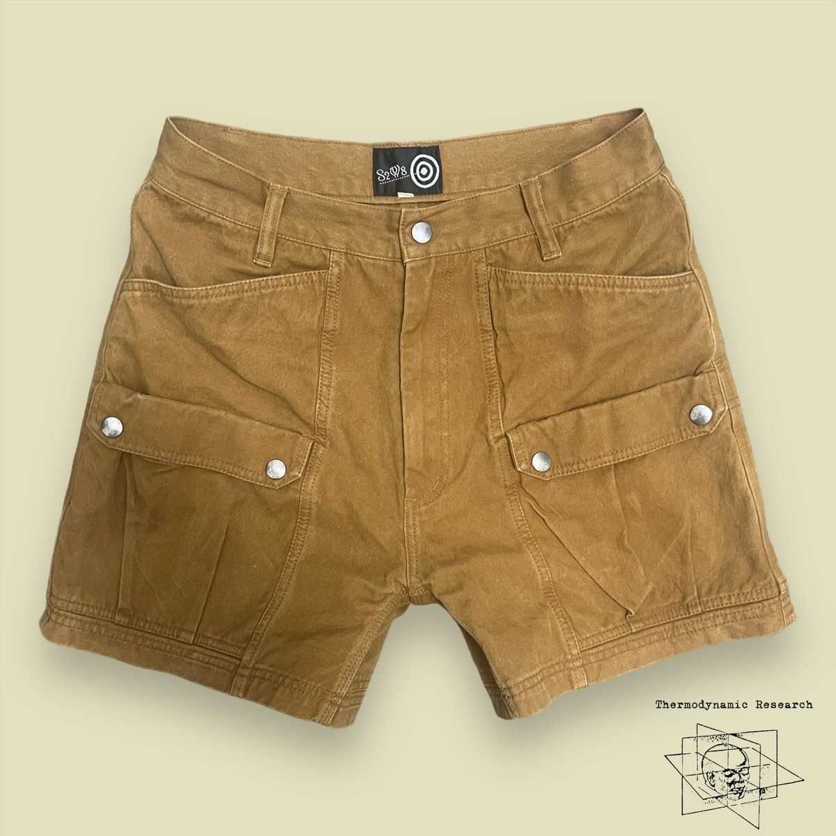 Japanese Brand × Nepenthes × South2 West8 SOUTH2WEST8 Canvas Jungle Shorts - 2010’s Size US 30 / EU 46 - 1 Thumbnail