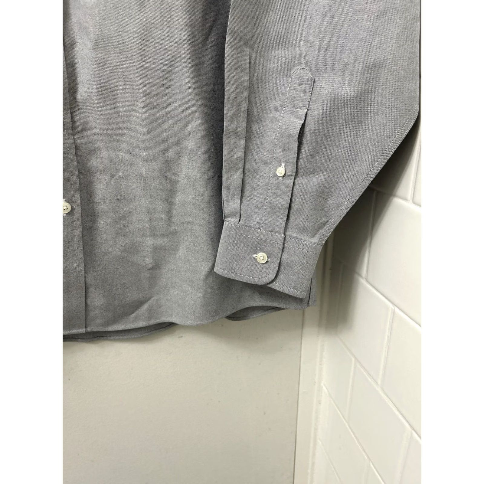 CLOT LL Bean Oxford Cloth Shirt Mens 16 36 Gray Button Down Traditional Fit Shirts Mens 16 Gray 100% Cotton Classic Vintage: No Size US L / EU 52-54 / 3 - 6 Thumbnail