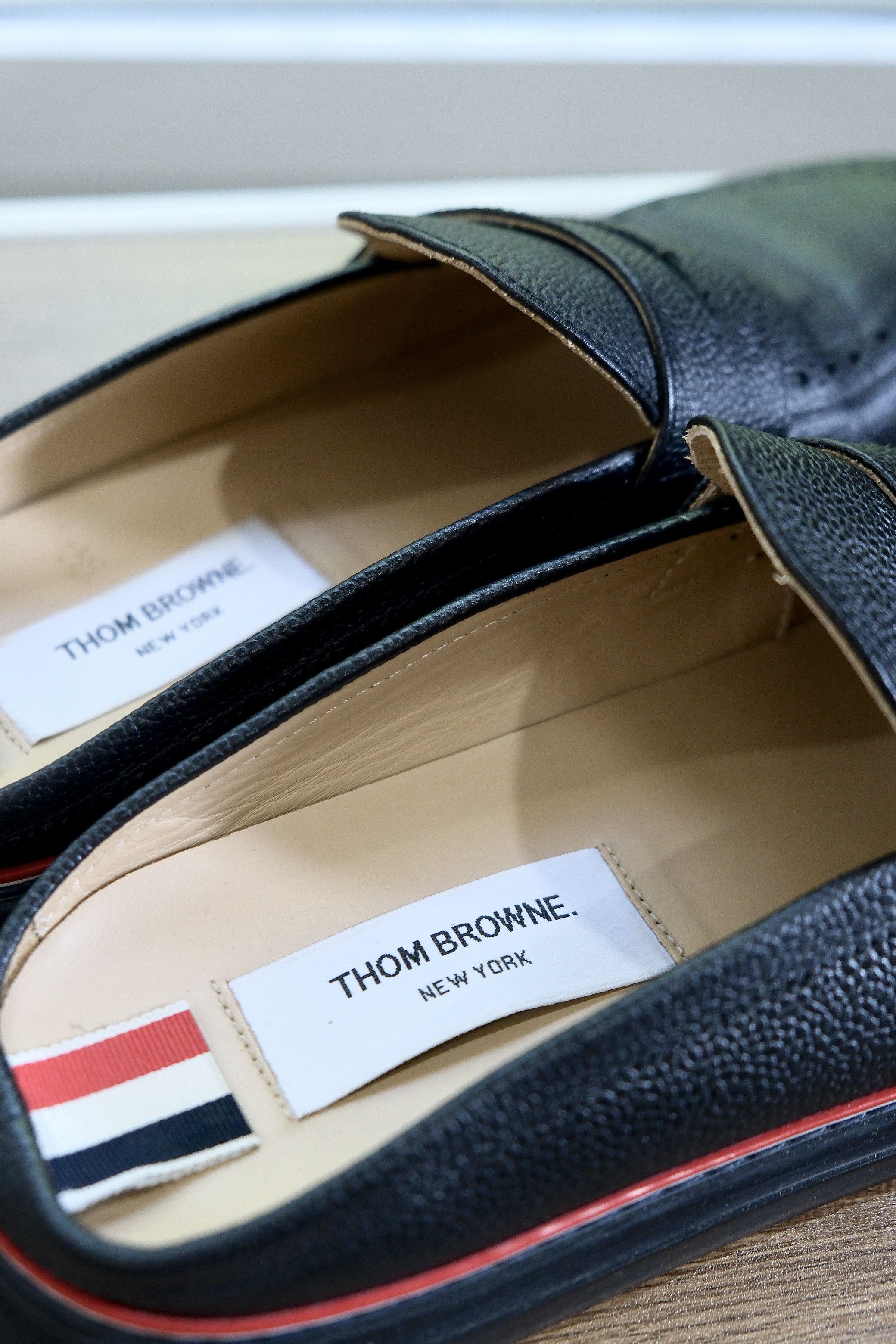 Thom Browne Thome Brown Leather Mule Loafers Size US 9 / EU 42 - 3 Thumbnail