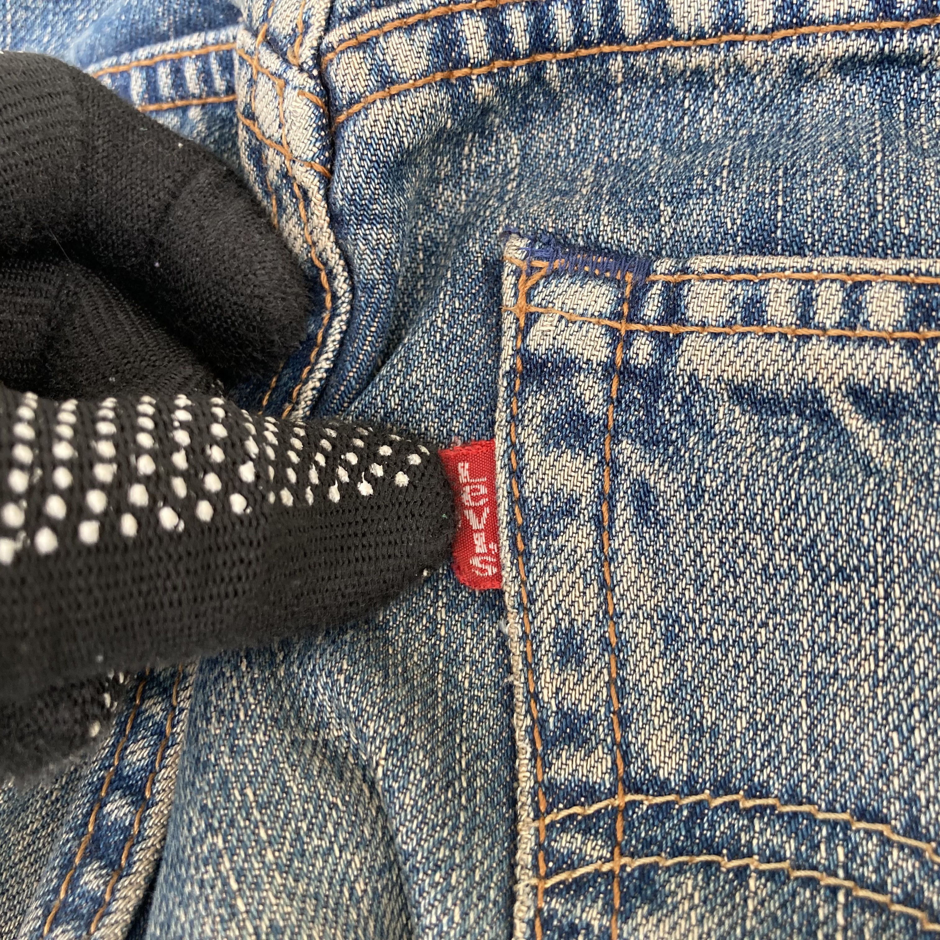 Levi's 28x34 Vintage Levis 503 Redline Selvedge Denim Blue Jeans Size US 28 / EU 44 - 16 Thumbnail