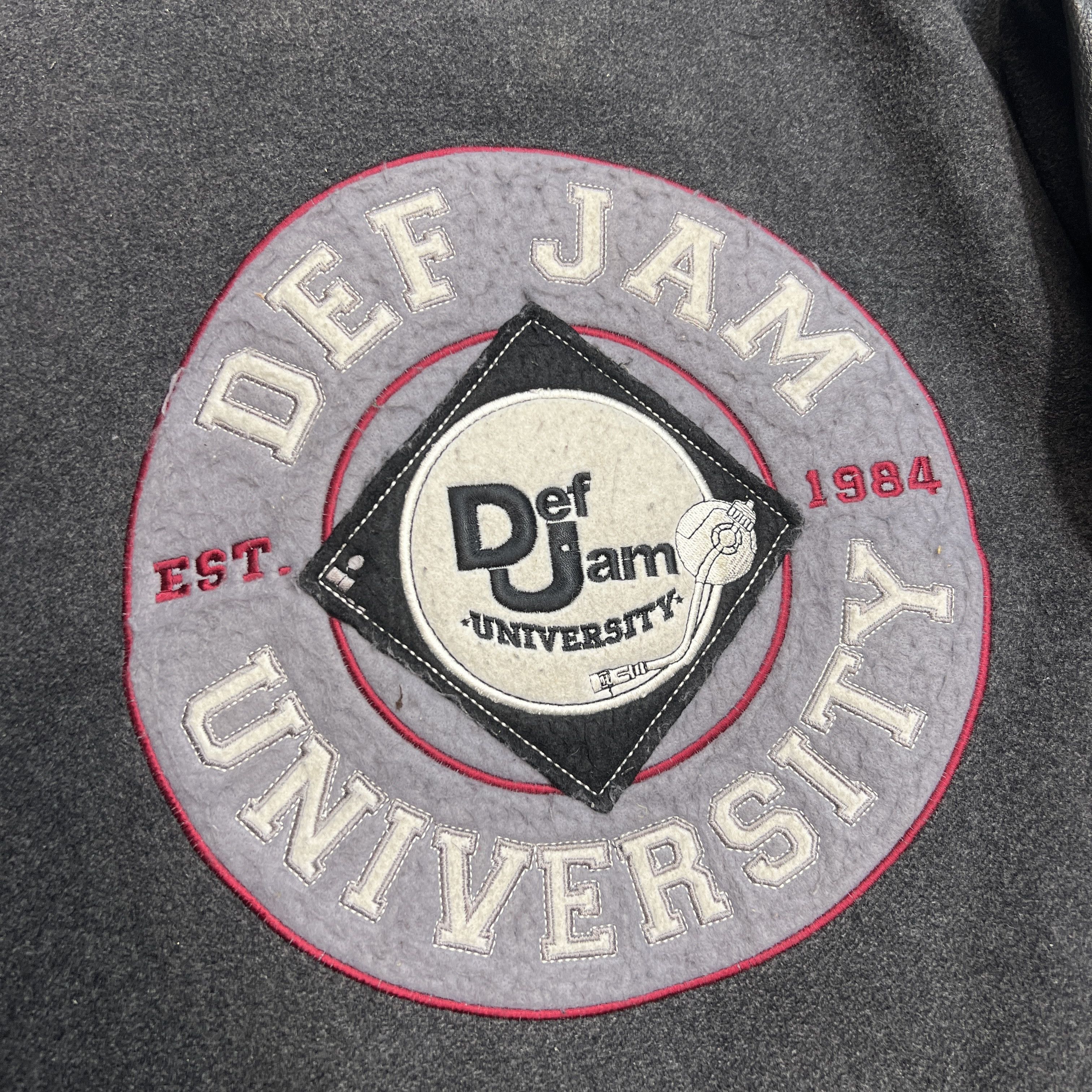 Vintage Def Jam University Varsity Jacket Promo Size XXL Size US XXL / EU 58 / 5 - 5 Thumbnail