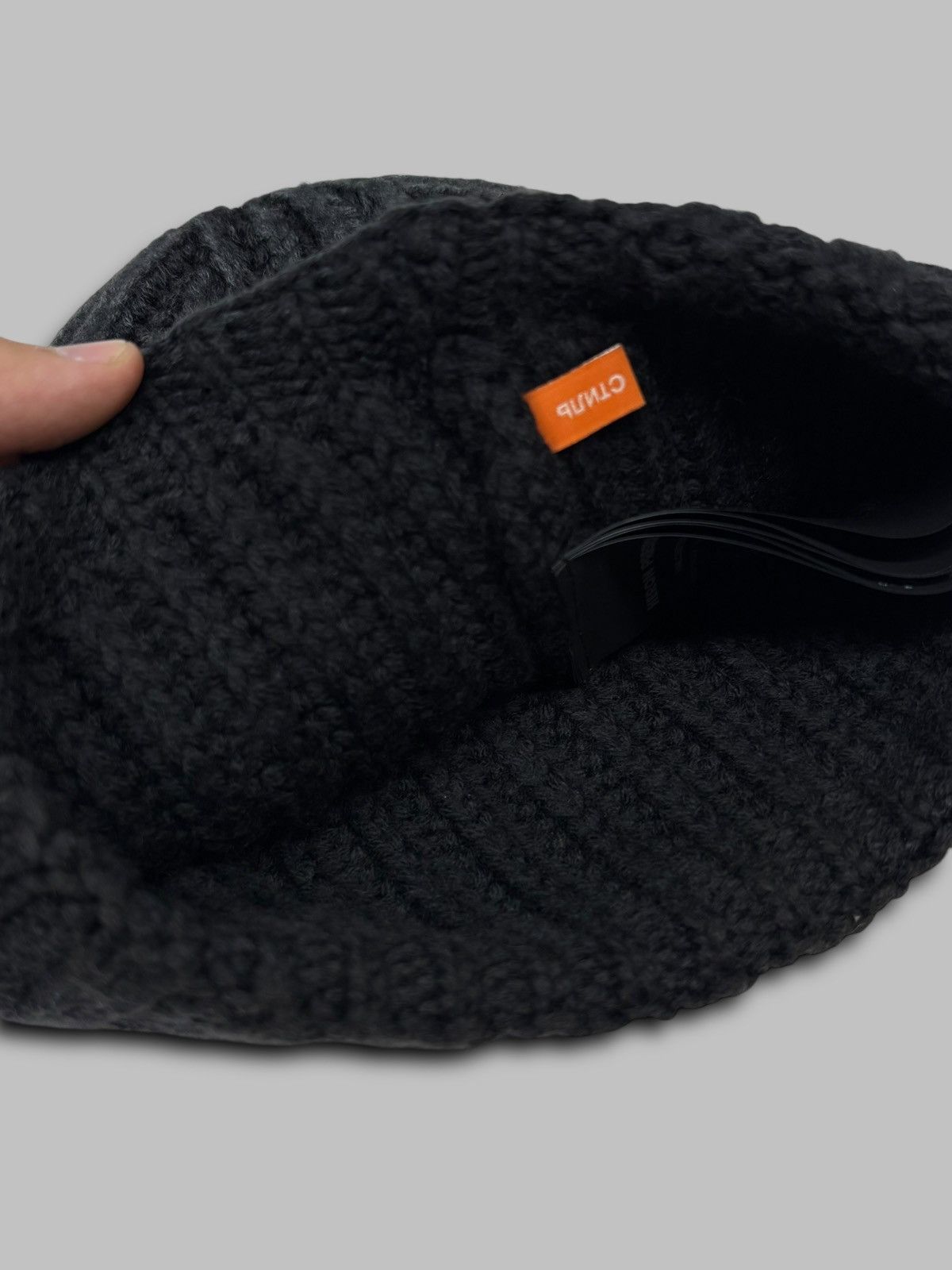 Heron Preston 🔥 HERON PRESTON RIBBED KNIT HAT FADE EFFECT RARE DESIGN Size ONE SIZE - 5 Thumbnail
