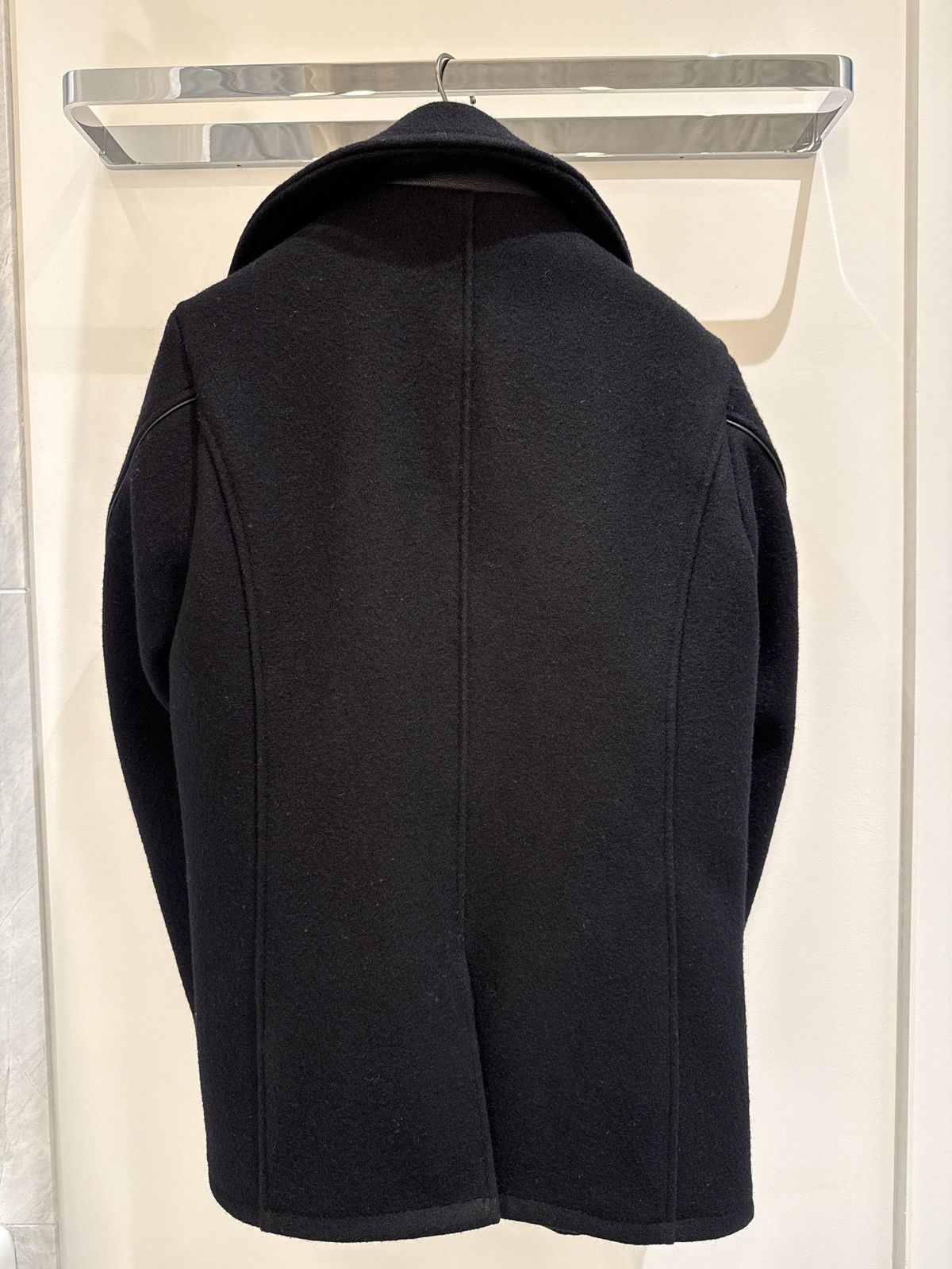 Schott Schott 740C Leather Trim Peacoat Size US S / EU 44-46 / 1 - 2 Thumbnail