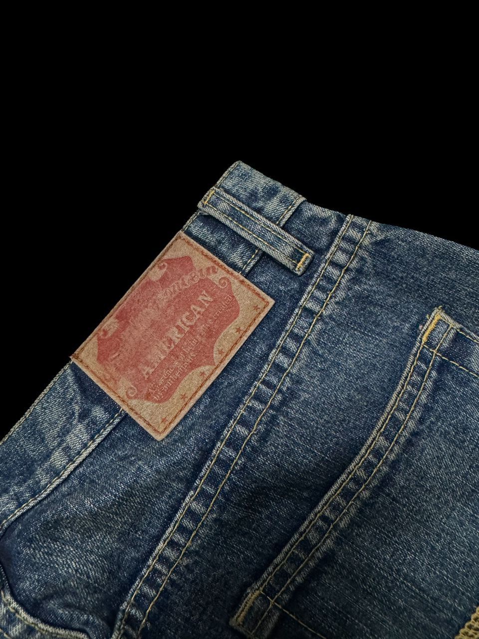 Hysteric Glamour INSANE 90s Amore Puro Baggy Rusty Mudwash Distressed Ripped Size US 29 - 16 Thumbnail