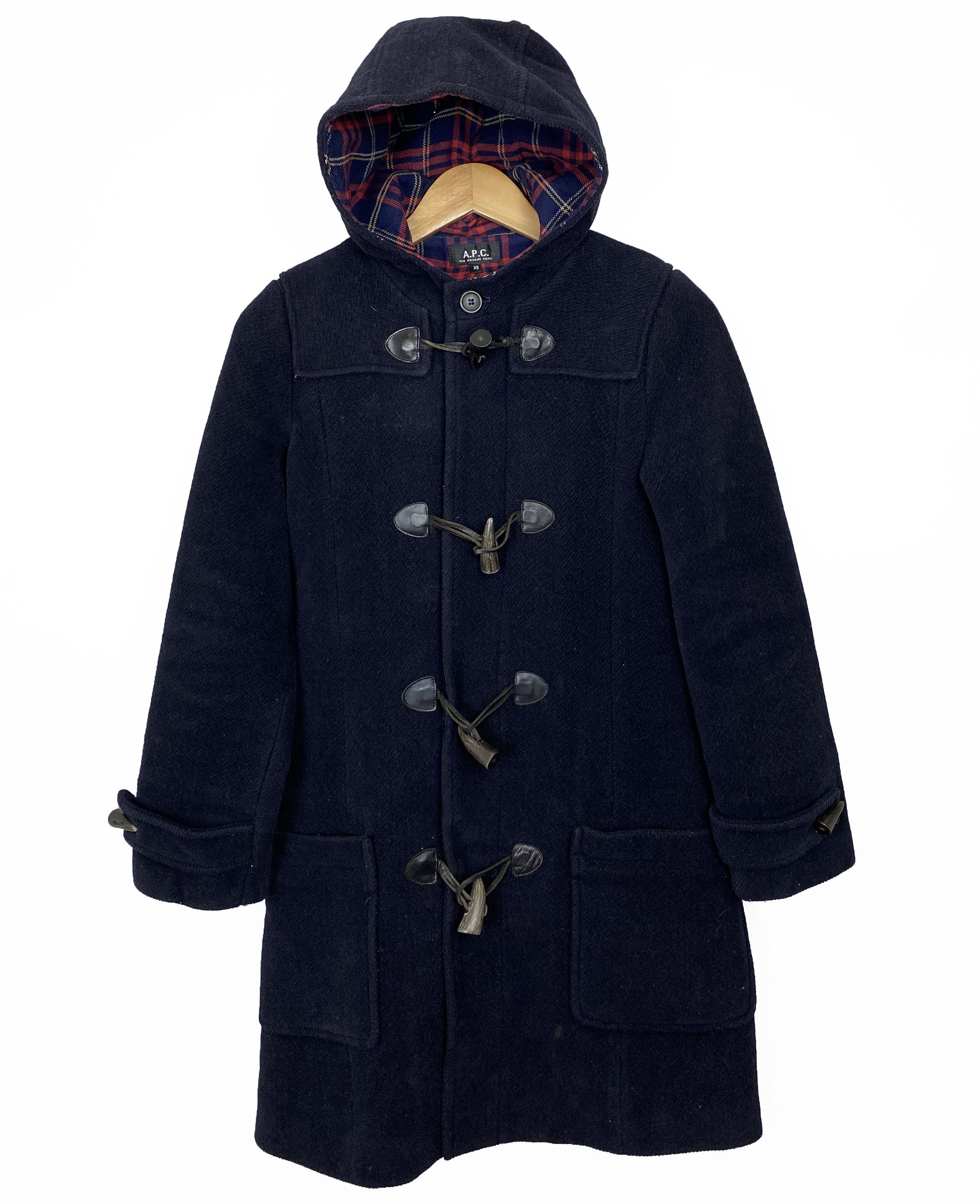 A.P.C. A.P.C. Japan Wool Duffle Coat Size US XS / EU 42 / 0 - 1 Thumbnail