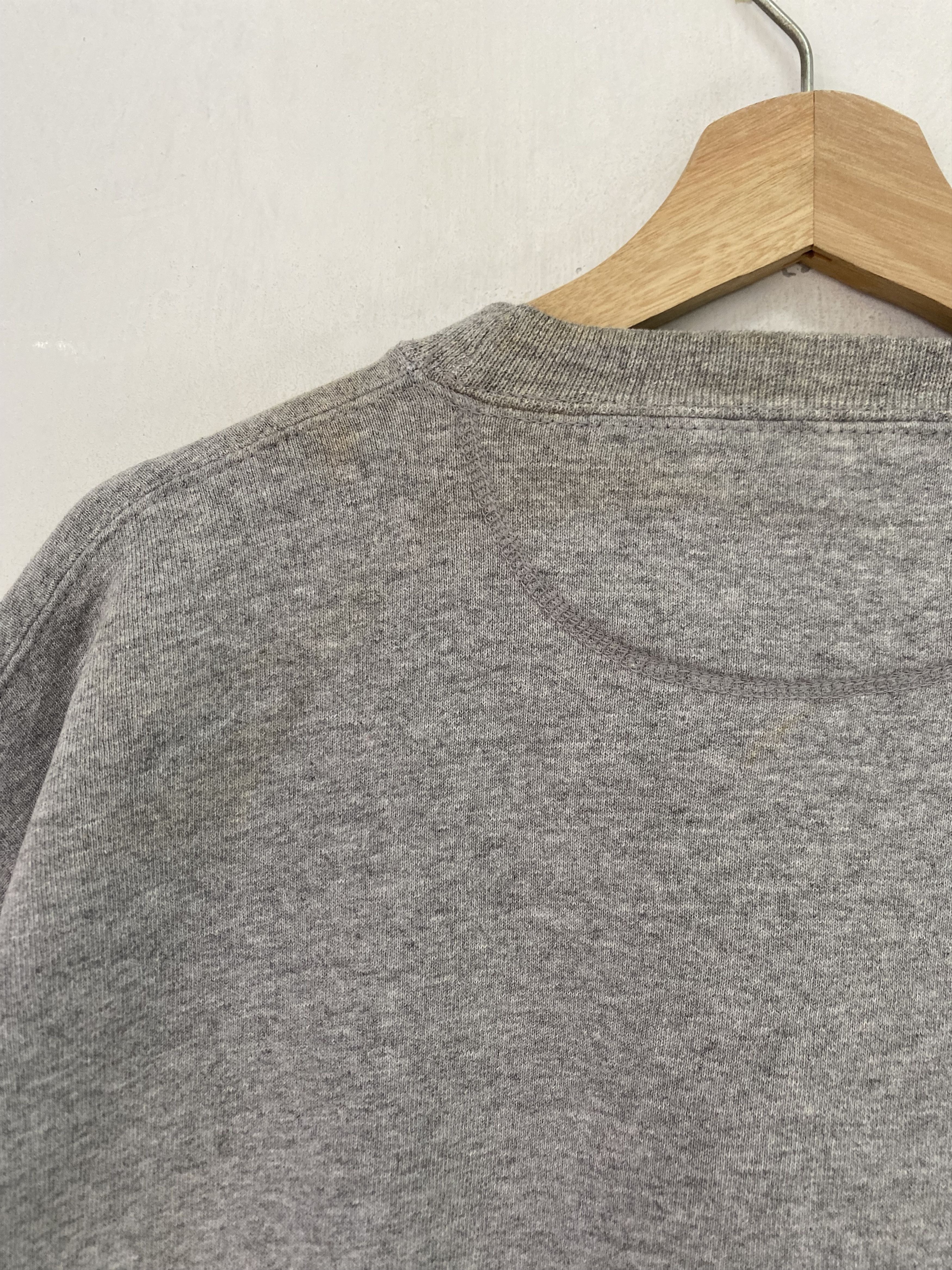 Vintage Vintage 90s La Salle Grey Sweatshirt Crewneck M size Size US M / EU 48-50 / 2 - 11 Thumbnail