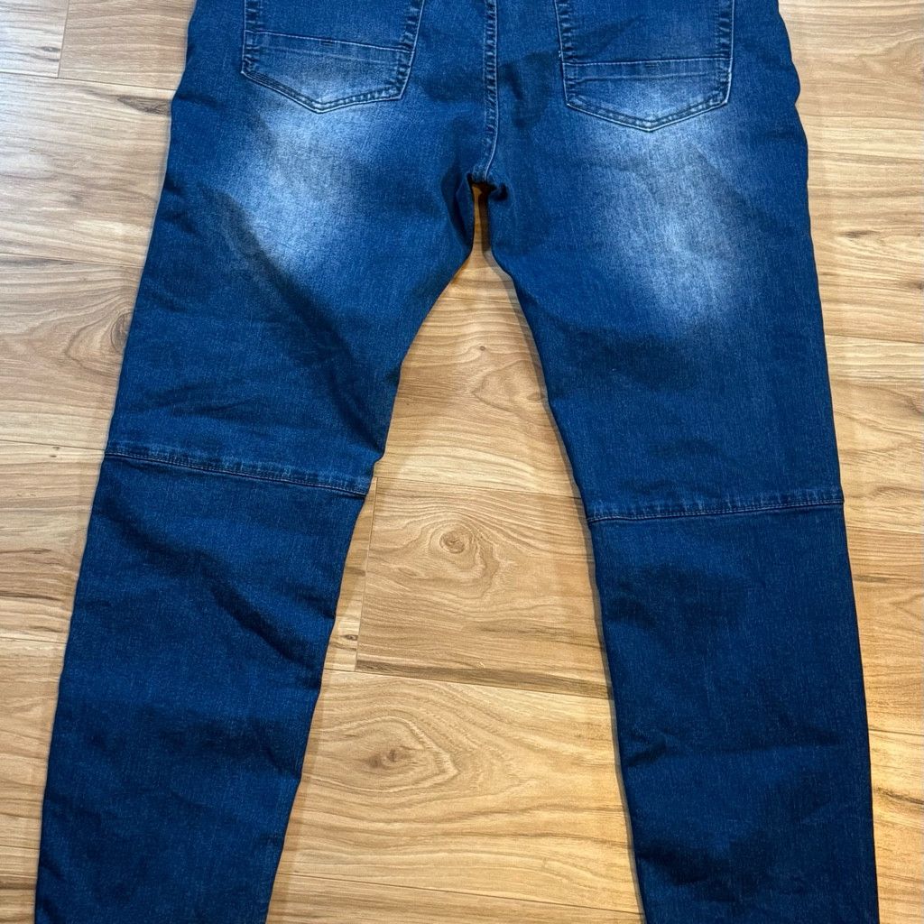 Z Brand V19-69 Men’s W34 L30 Moto Panel Jeans Blue Size US 34 / EU 50 - 2 Thumbnail