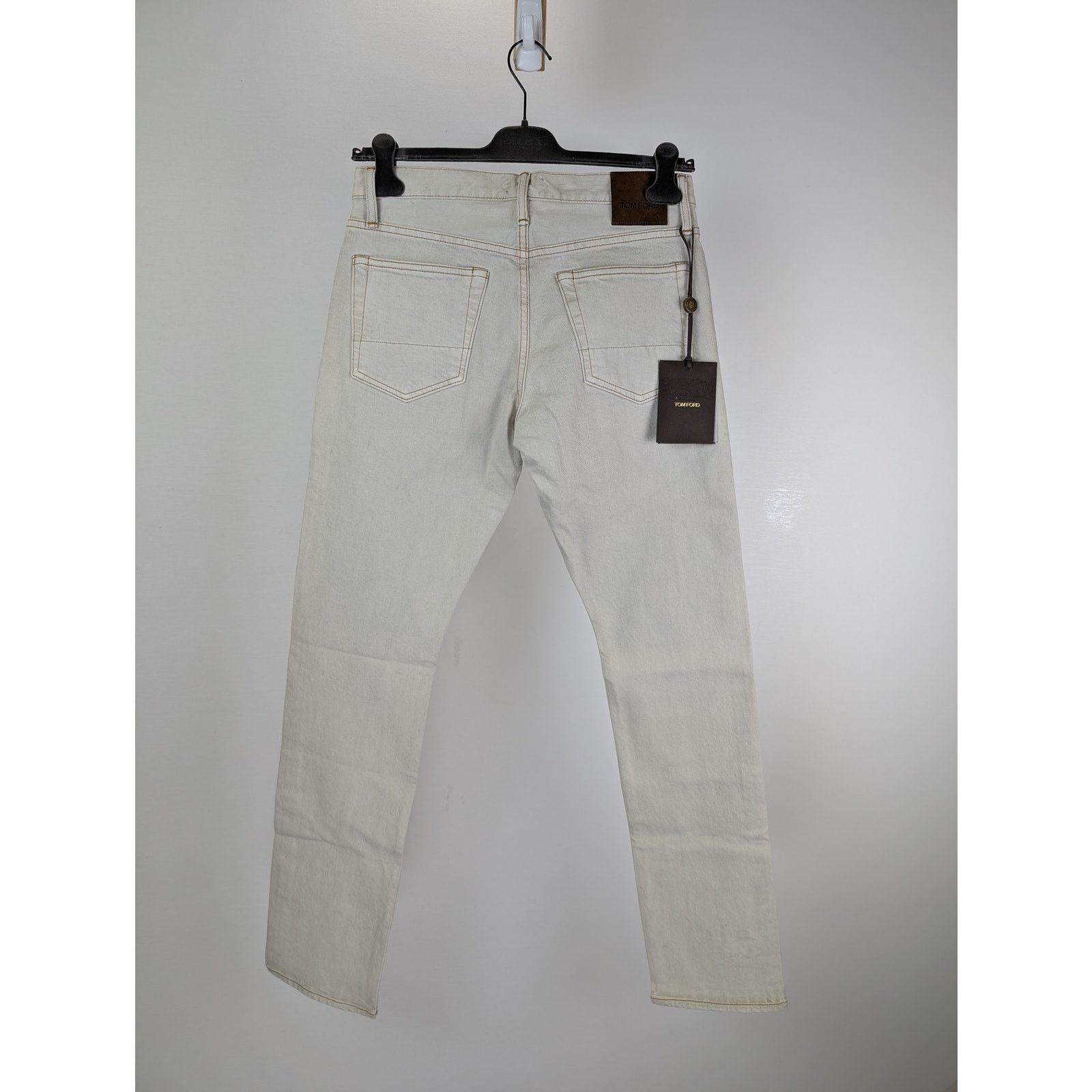 Tom Ford o1rshd1 Slim Denim Jeans in White Size US 32 / EU 48 - 10 Thumbnail