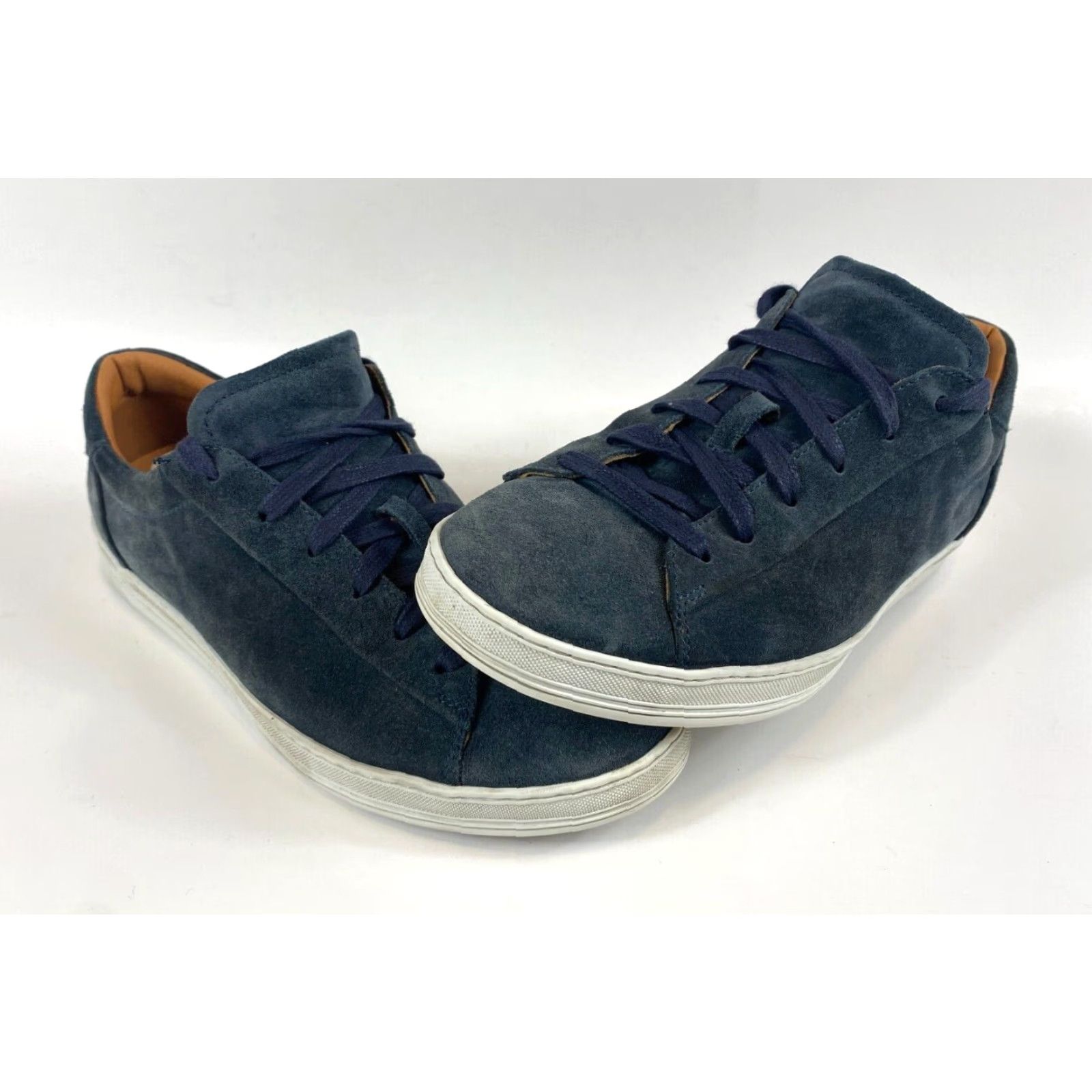 To Boot New York Too Boot New York Ranger Low-Top Sneakers Mens Navy Suede Made in Italy Size 7.5 M Size US 8 / EU 41 - 4 Thumbnail