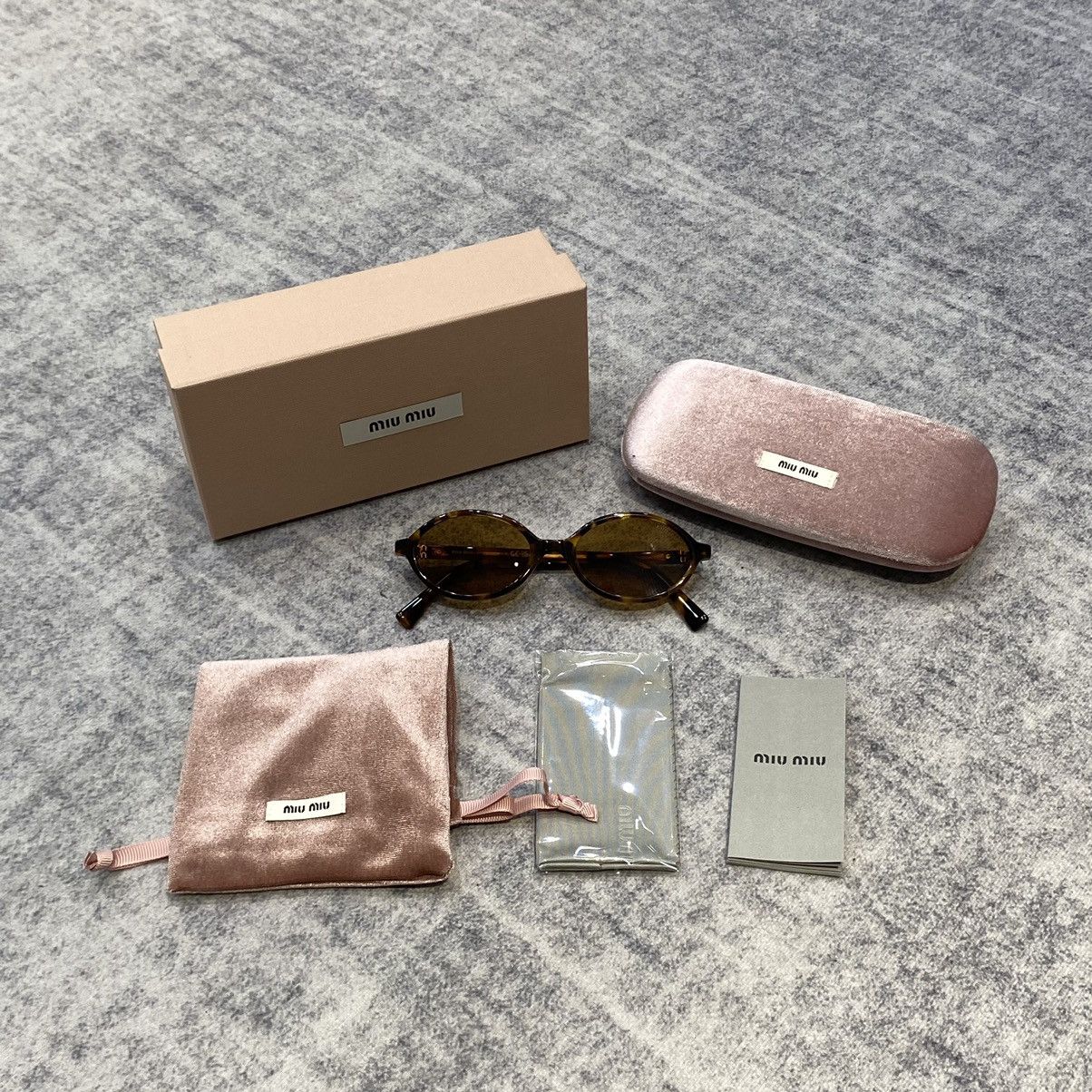 Miu Miu Miu Miu SMU04Z-19P-2Z1 Size ONE SIZE - 12 Thumbnail