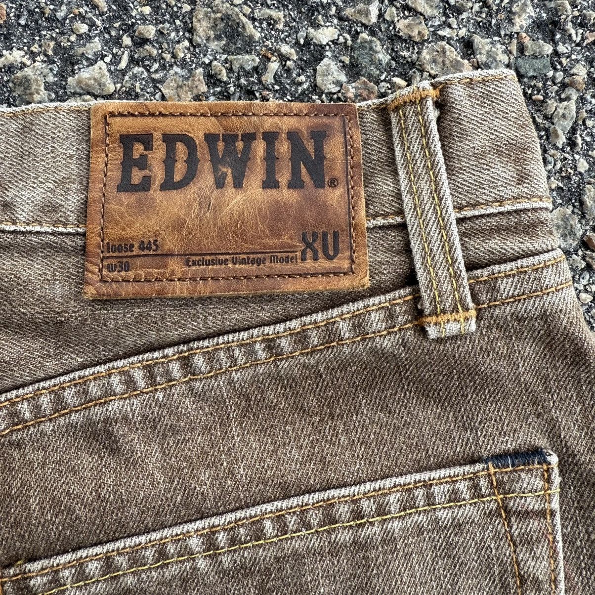 Edwin × Jean × Vintage VINTAGE EDWIN BROWN FADED JEAN DENIM PANTS Size US 30 / EU 46 - 14 Thumbnail