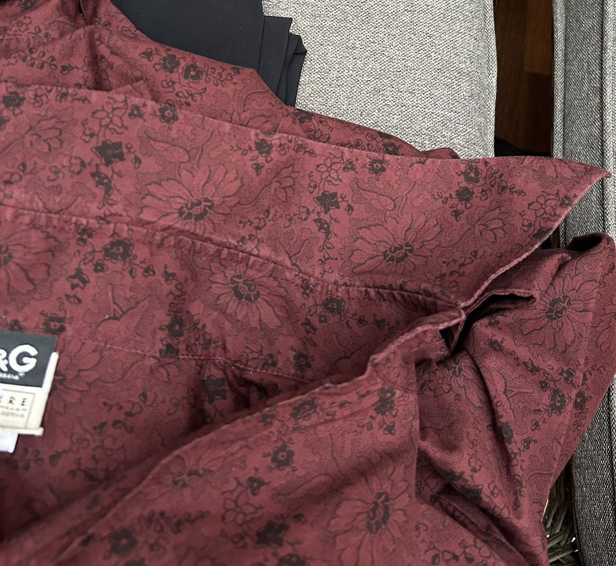 Dolce & Gabbana × Vintage Vintage Dolce & Gabbana Floral Print Button Shirt Size US M / EU 48-50 / 2 - 7 Thumbnail