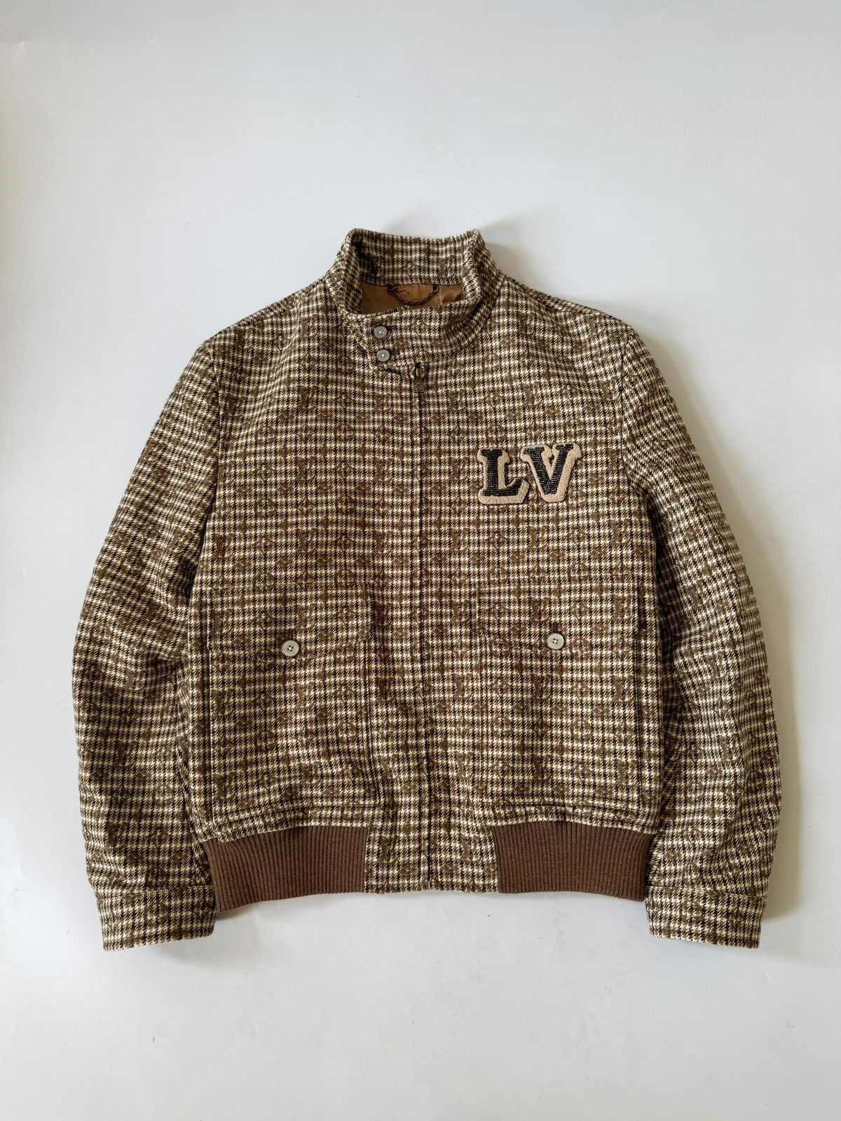 Louis Vuitton Louis Vuitton Monogram Wool Harrington Blouson Size US S / EU 44-46 / 1 - 6 Thumbnail