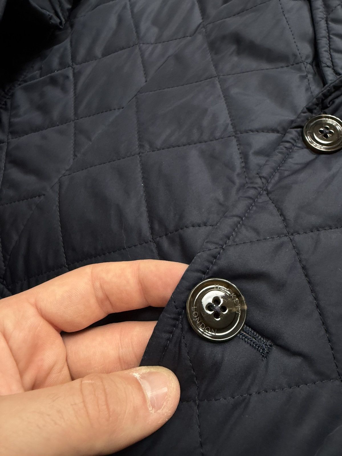 Hackett Hackett Quilted Thermal Puffer Classic Blazer Jacket Size US L / EU 52-54 / 3 - 6 Thumbnail
