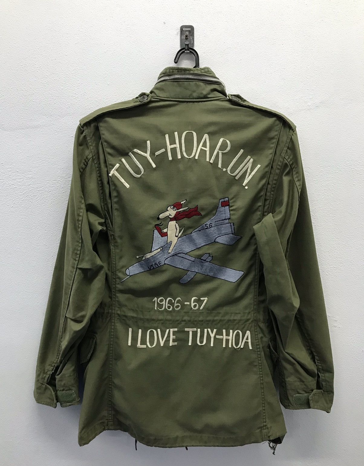 Vintage M65 Field Jacket In Original Vietnam War Uniforms Tuy-Hoarun Size US M / EU 48-50 / 2 - 1 Thumbnail