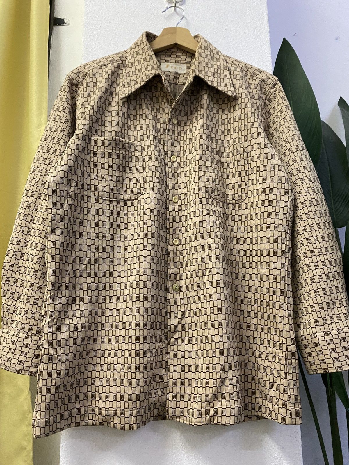 Designer × Japanese Brand × Vintage Rare Vintage Zero Shirt Monogram Size US L / EU 52-54 / 3 - 6 Thumbnail
