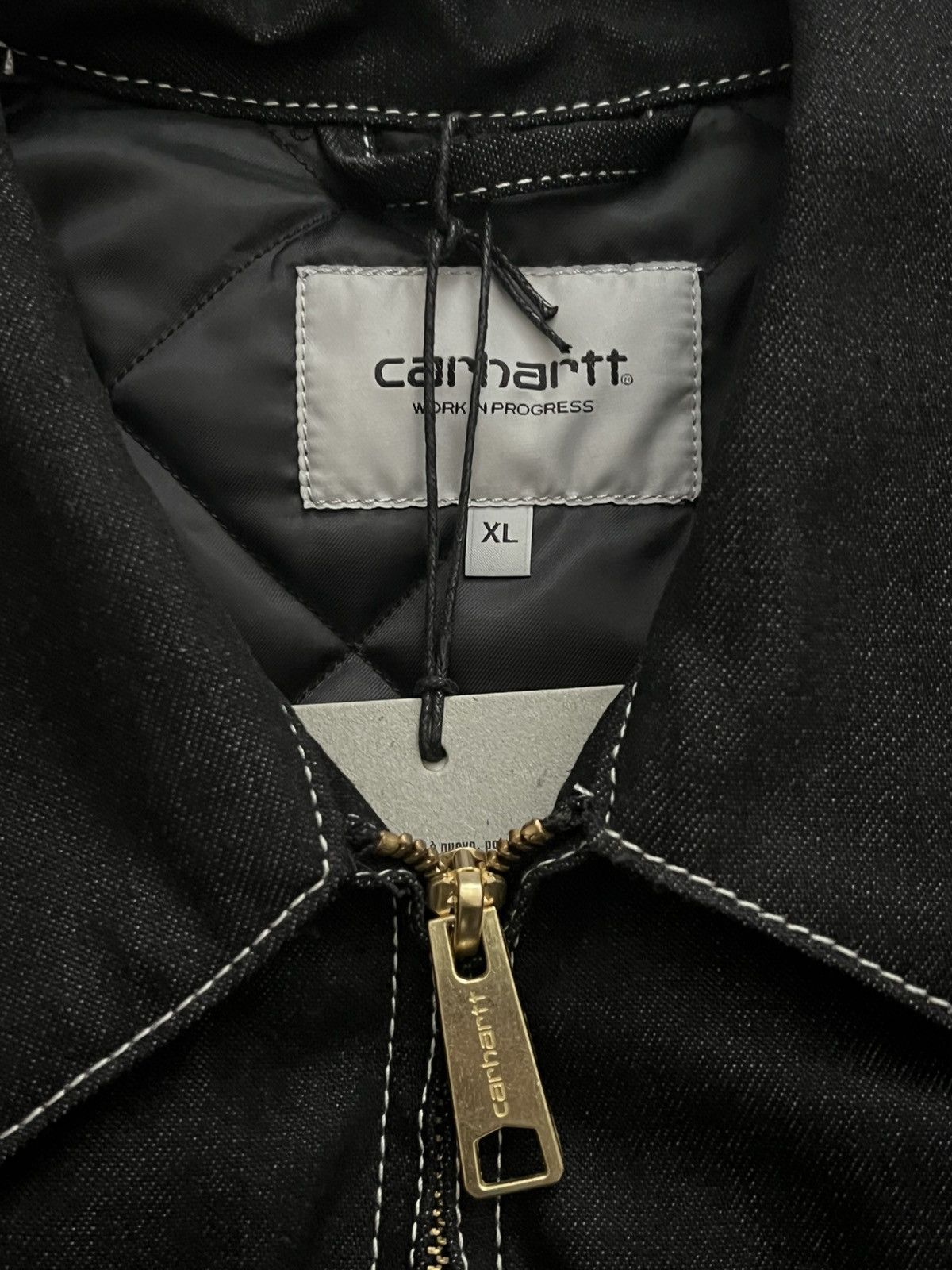 Carhartt Carhartt OG Detroit Jacket Black rigid XL Size US XL / EU 56 / 4 - 2 Thumbnail