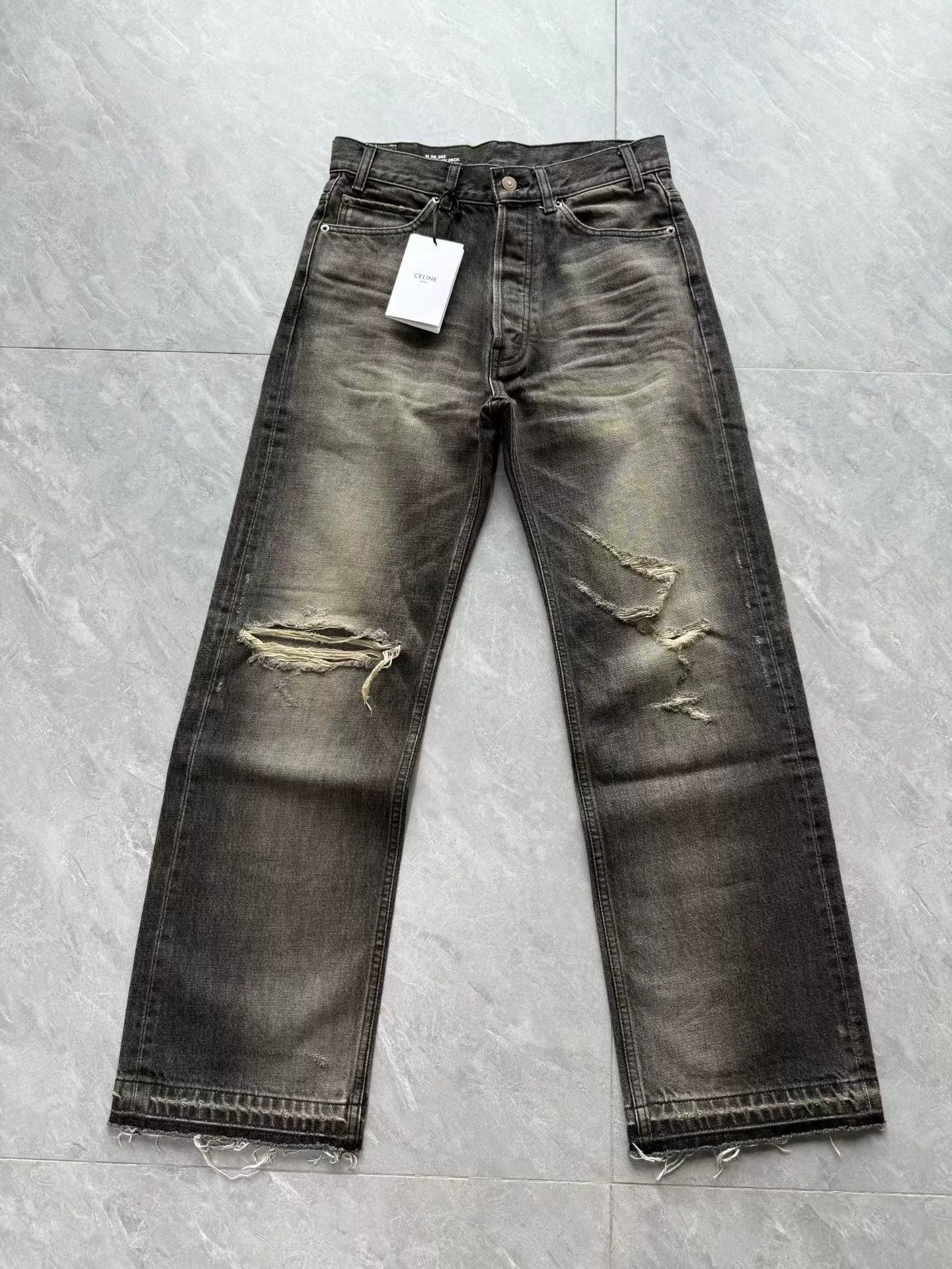 Celine Celine Denim Black Jeans 27 Women Size 27" / US 4 / IT 40 - 1 Thumbnail