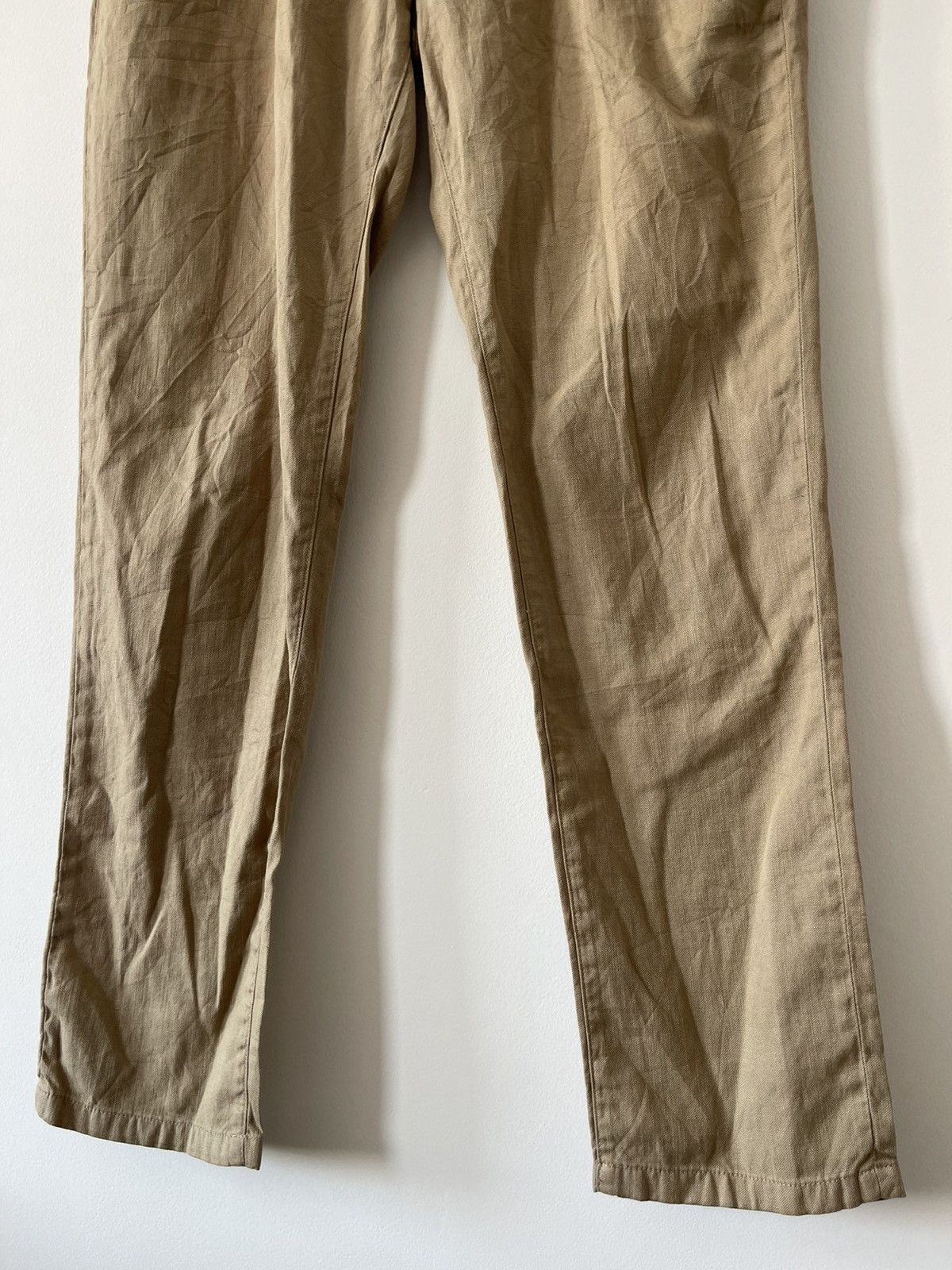Todd Snyder TODD SNYDER Slim Fit Cotton Linen Pant Size US 30 / EU 46 - 7 Thumbnail