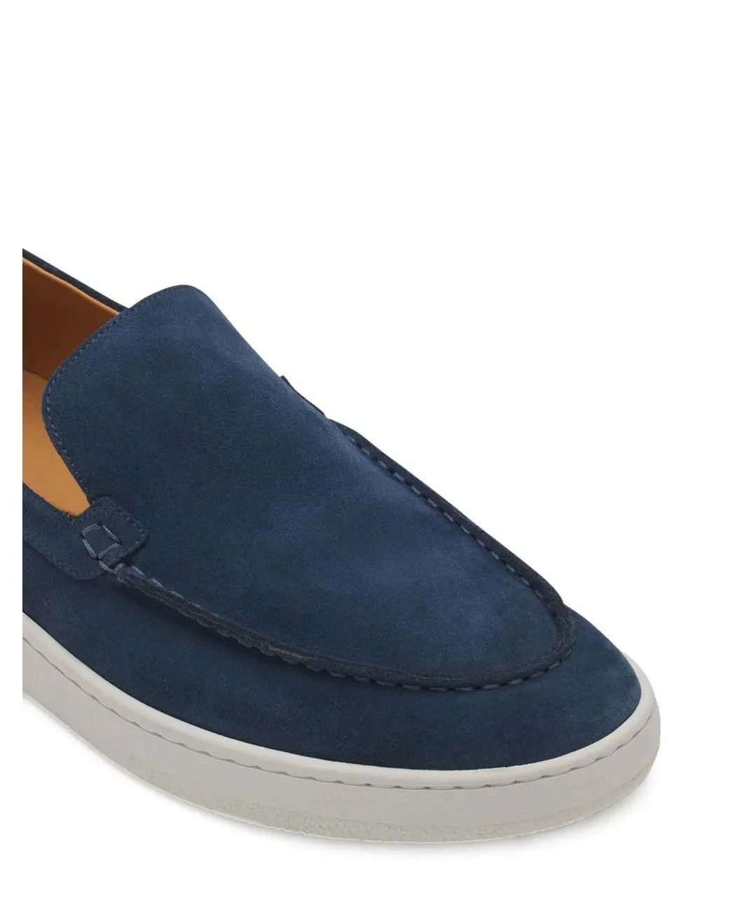 Lanvin oc11z0426 Suede Loafer in Blue Size US 7 / EU 40 - 3 Thumbnail
