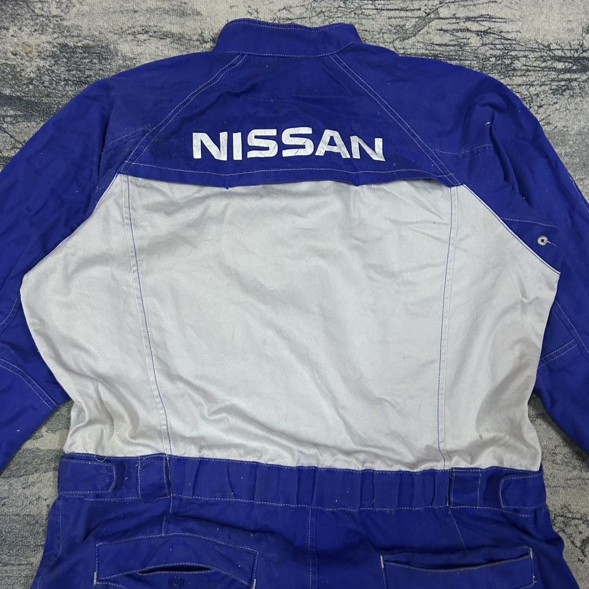 Japanese Brand Vintage Japan Nissan Foreman Worker Coveralls Size US 40 / EU 56 - 10 Thumbnail