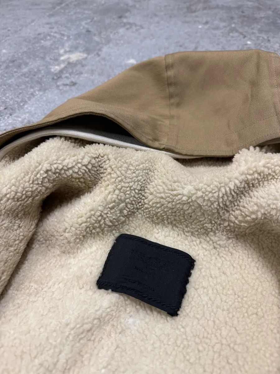 Prada FW1999 Prada Beige Buttoned Hooded 2 in 1 Coat Size US M / EU 48-50 / 2 - 12 Thumbnail