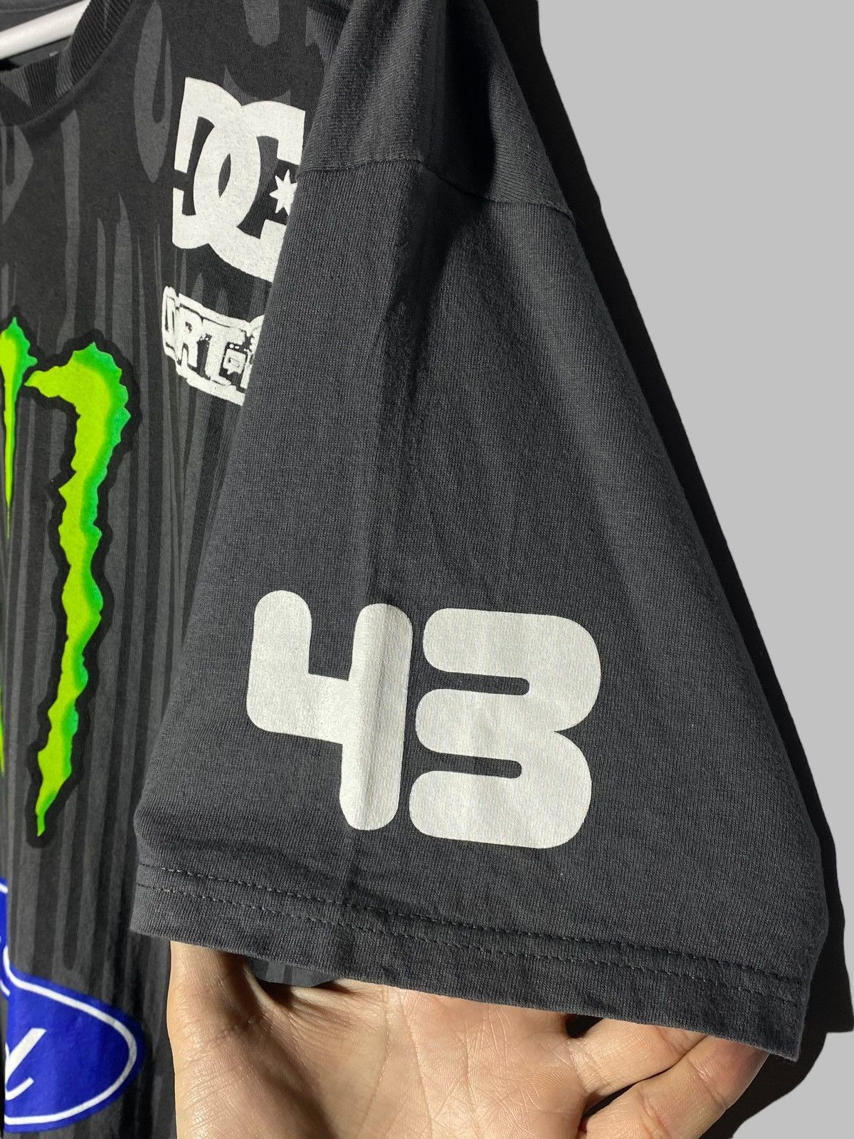 DC × Vintage Vintage DC Monster Y2k Block Energy Ford Racing Black Shirt Size US L / EU 52-54 / 3 - 11 Thumbnail