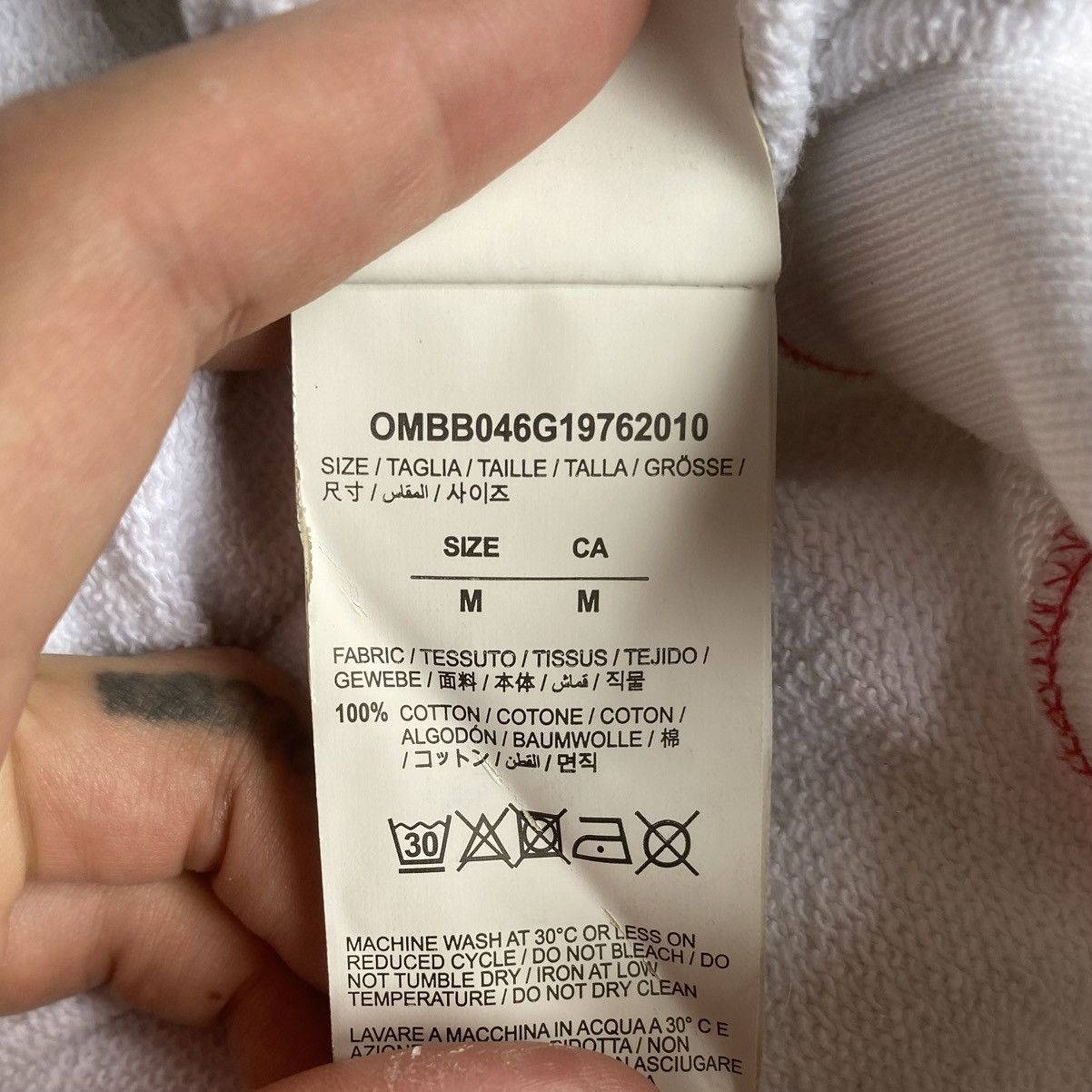 Off-White × Undercover Undercover x Off White Reversible Hoodie Size US M / EU 48-50 / 2 - 12 Thumbnail