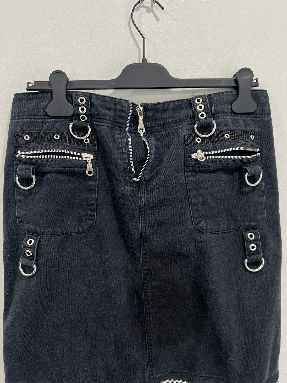 Other Vintage Womens MT 2 Skirt zipper rave grunge y2k Size 34" / US 12 / IT 48 - 3 Thumbnail