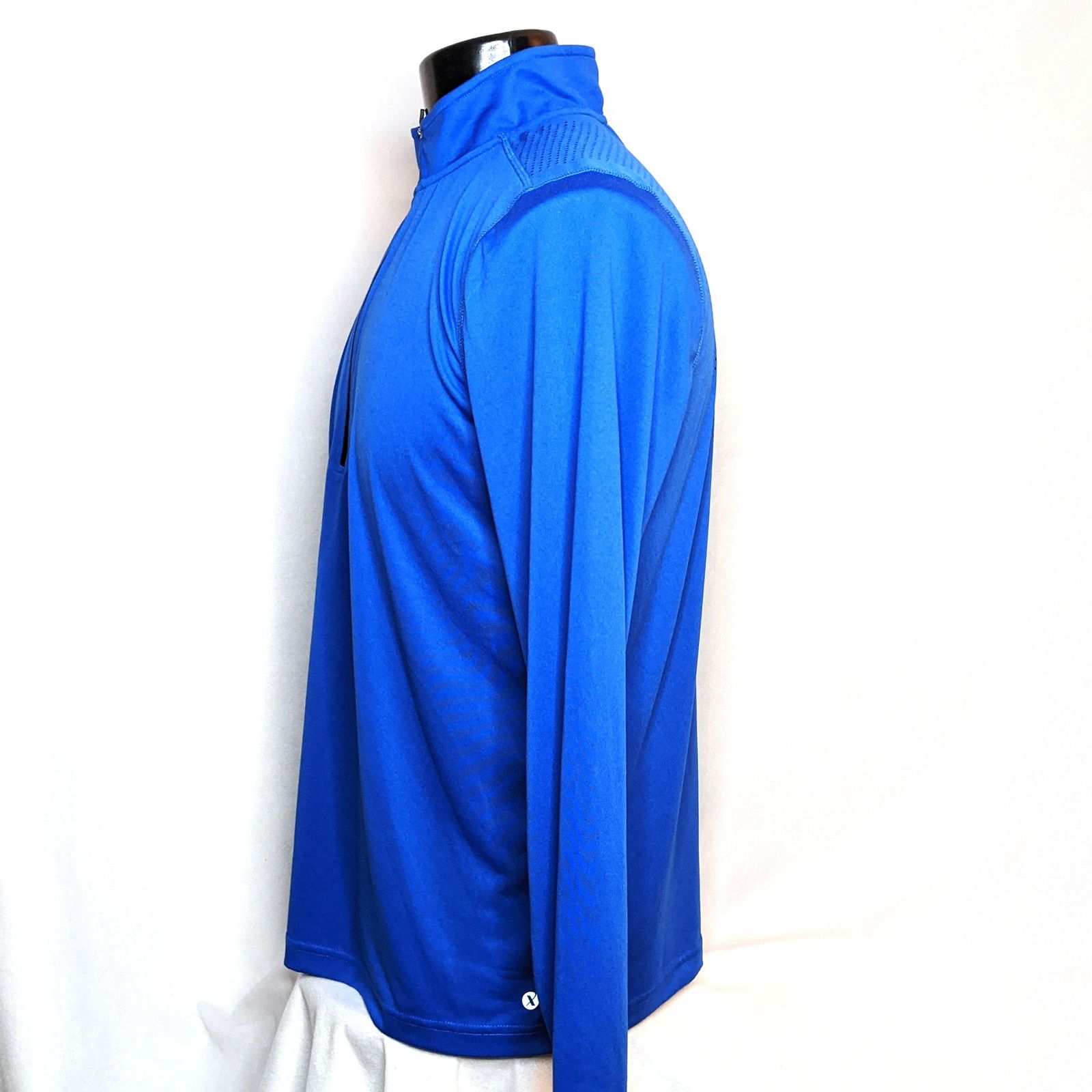 Other Xersion Men's Performance 1/4 Zip Pullover | Large | Blue Size US L / EU 52-54 / 3 - 2 Thumbnail