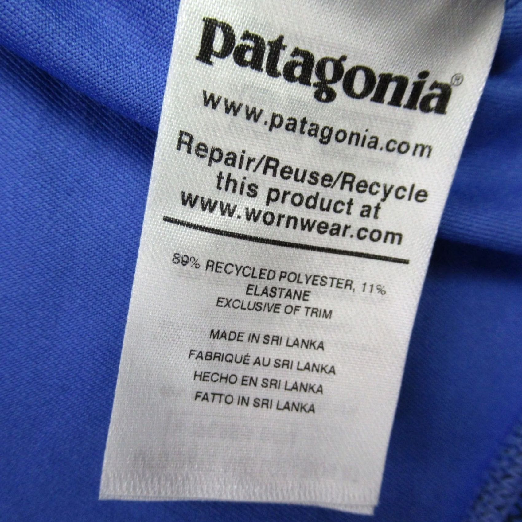 Patagonia Patagonia Shirt Womens Sleeveless Blue Lightweight Casual Crew Neck S Pool/Regular Fit Size S / US 4 / IT 40 - 3 Thumbnail