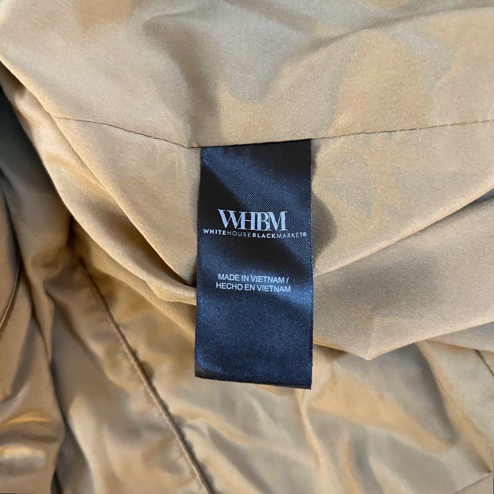 White House Black Market White House Black Market Blazer Jacket Button Front Career Khaki Womens Size 2 Size XS / US 0-2 / IT 36-38 - 5 Thumbnail