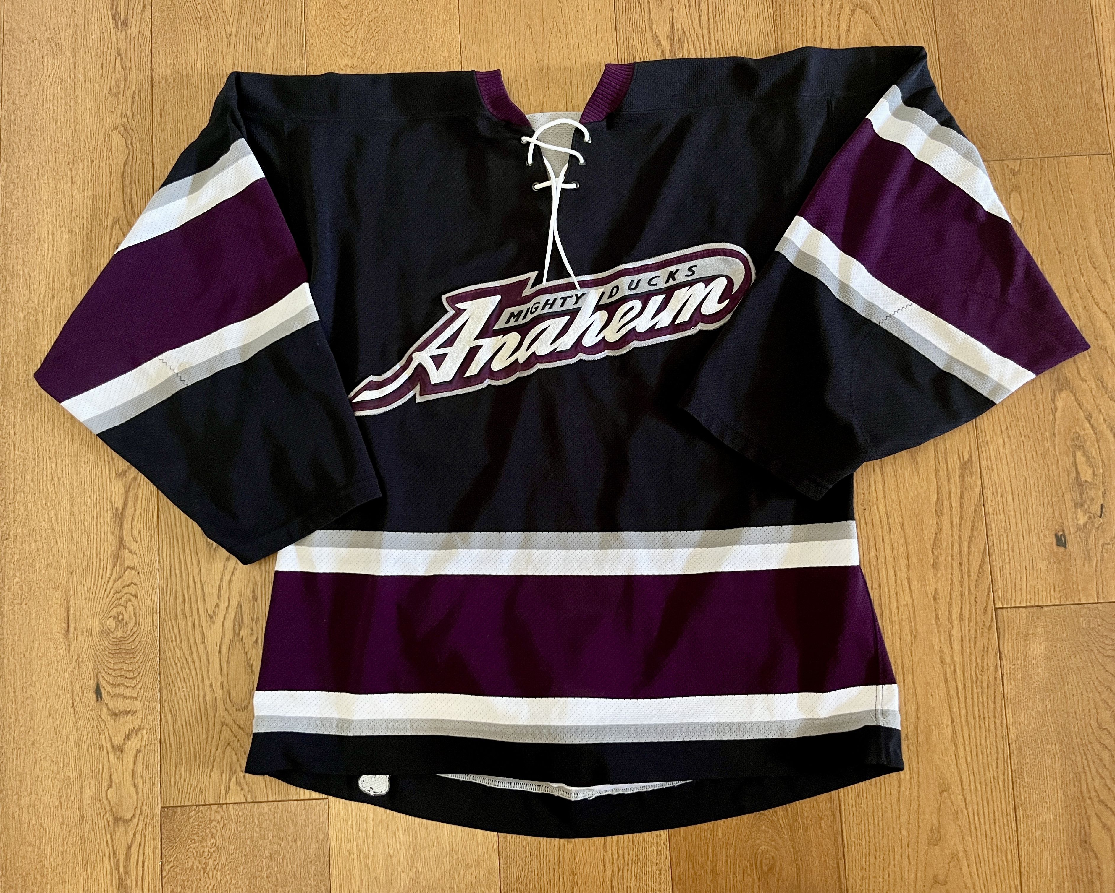 Vintage Authentic On Ice Koho Mighty Ducks Jersey 52 Pro Fight Strap Size US XL / EU 56 / 4 - 2 Thumbnail