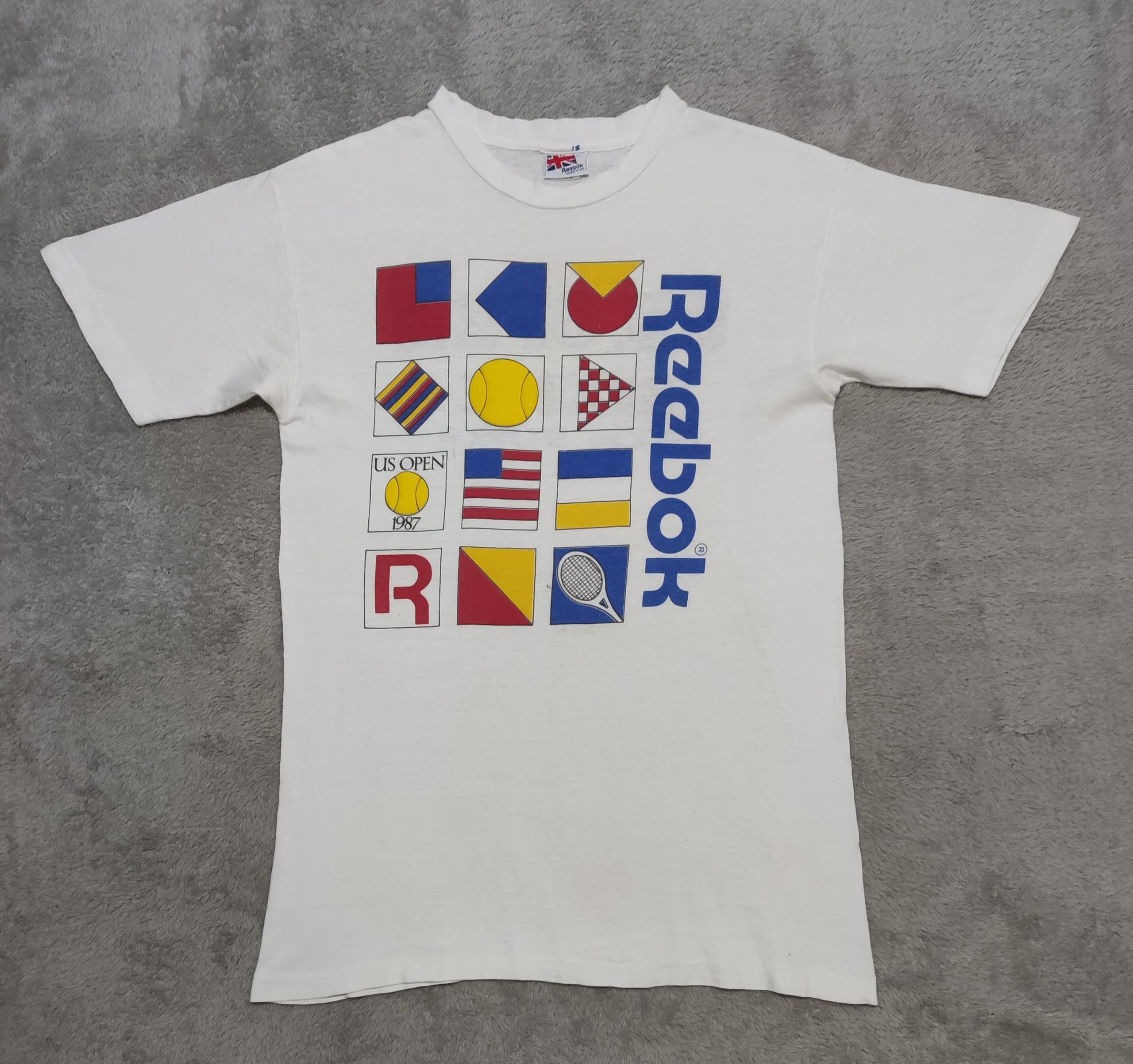 Vintage Rare Vintage 1987 Reebok U.S. Open Tennis Size US M / EU 48-50 / 2 - 1 Thumbnail