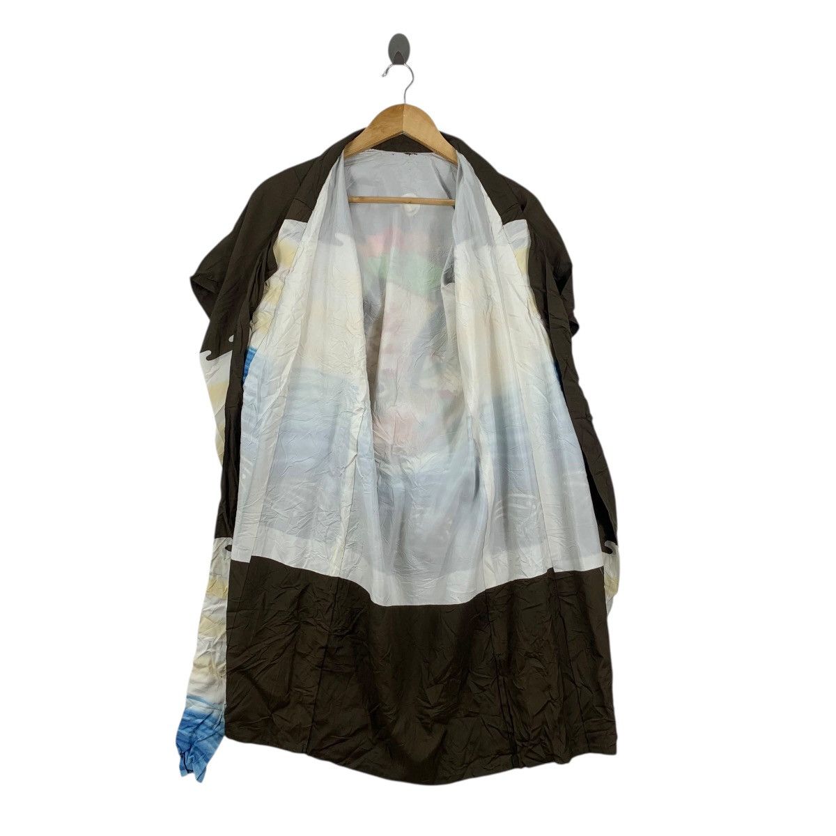 Vintage Vintage 70s KIMONO OCEAN JAPAN Traditional AOP Robe Coat Size S / US 4 / IT 40 - 7 Thumbnail