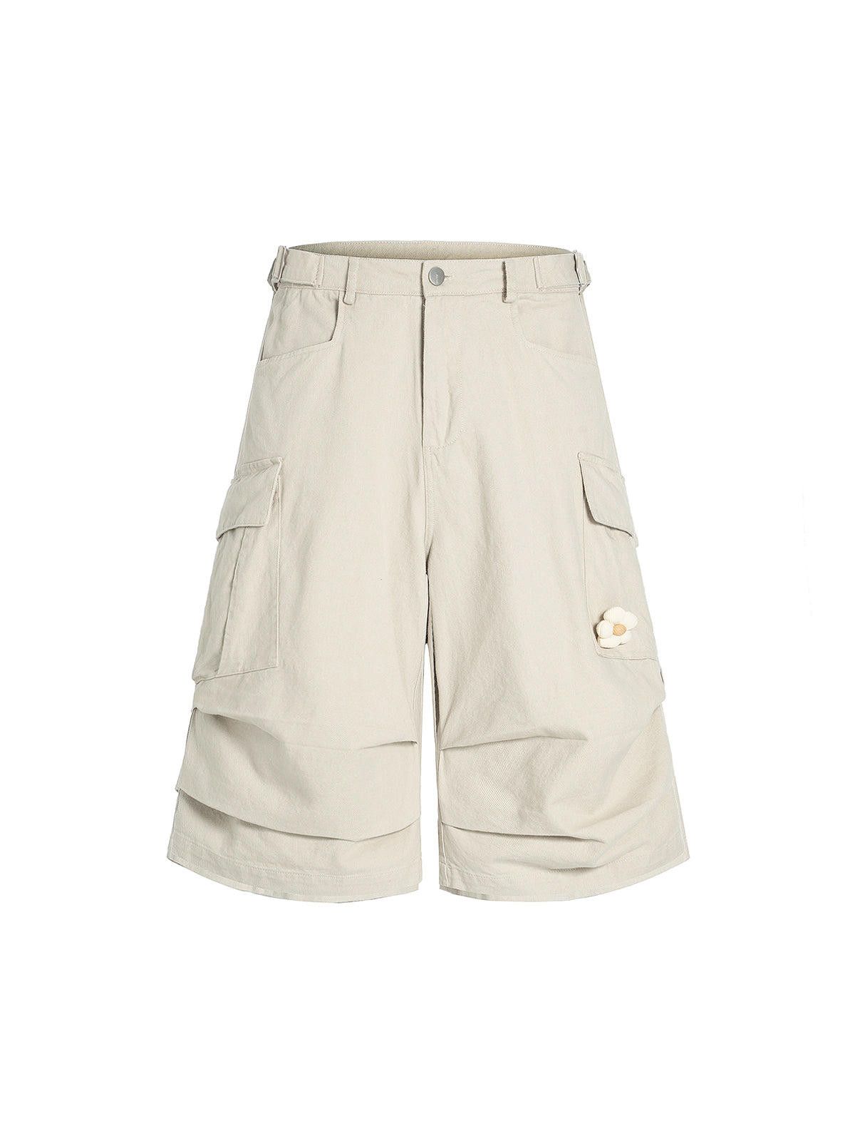 Japanese Brand Cleanfit Multi-Pocket Cargo Jorts Size ONE SIZE - 1 Thumbnail