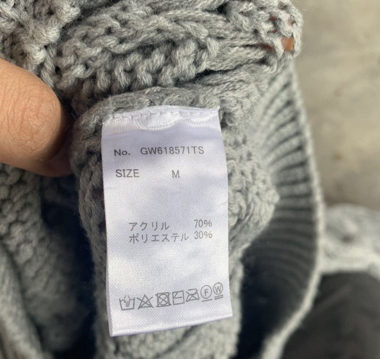 Japanese Brand Global Work Knit Sweater Size US M / EU 48-50 / 2 - 6 Thumbnail