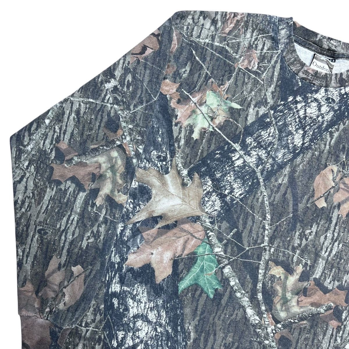 Jerzees × Vintage Y2K Jerzees Outdoors Hunting Real Tree Camo Long Sleeve Tee Size US L / EU 52-54 / 3 - 15 Thumbnail