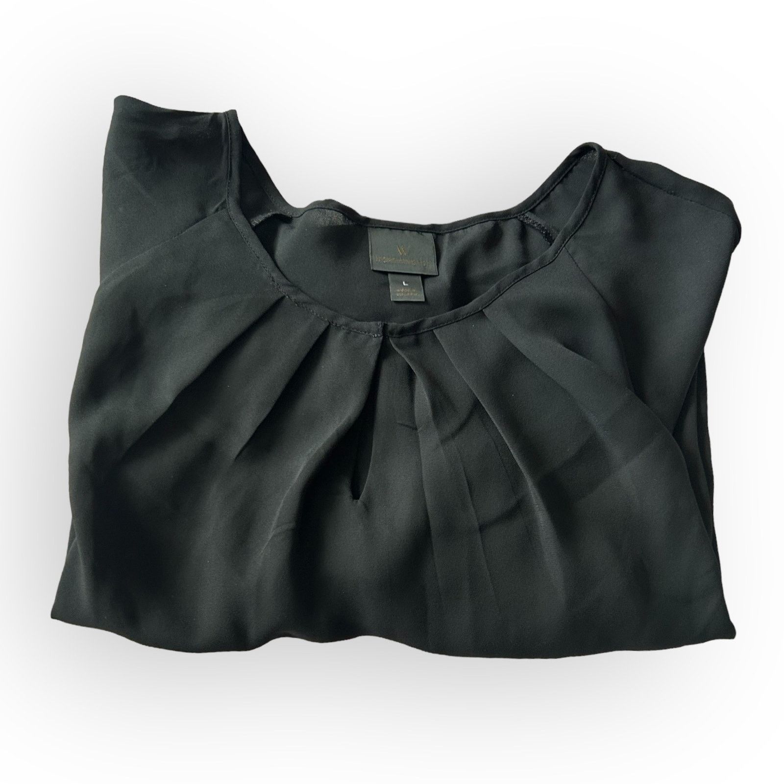 Worthington Women’s Black Worthington Blouse | Size Large Size L / US 10 / IT 46 - 8 Thumbnail
