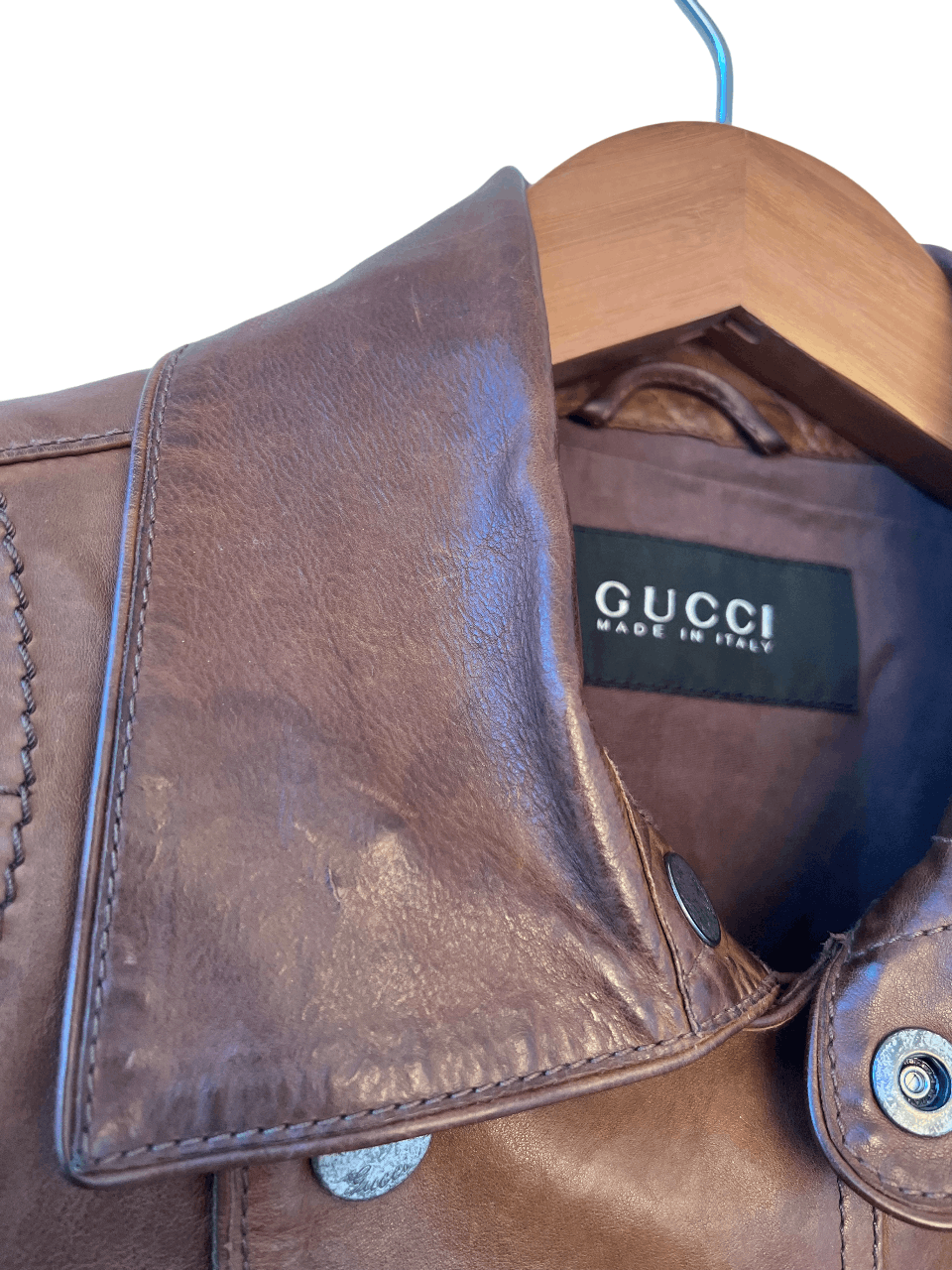 Gucci Gucci Leather Jacket 50 Size US M / EU 48-50 / 2 - 4 Thumbnail